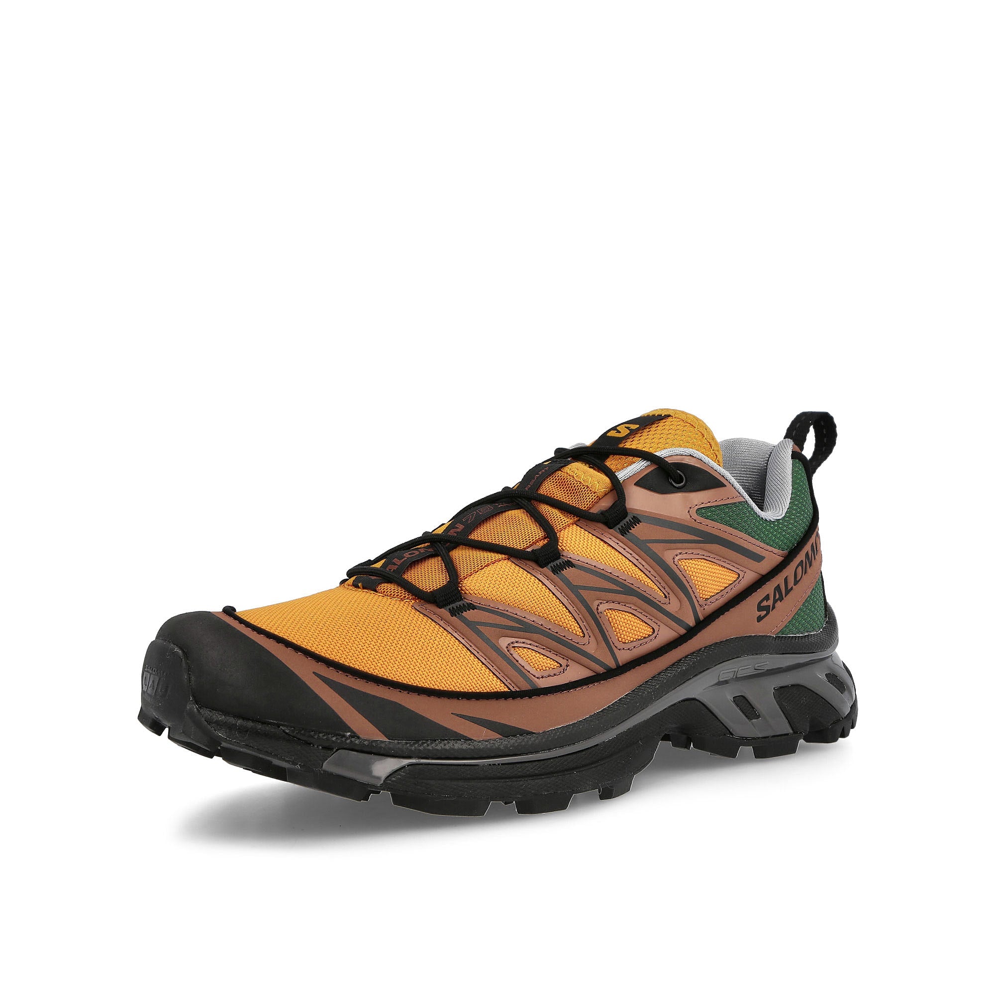 Salomon xt-6 expanse Golden Oak-Acorn-Black Sneakers Close Up | Overkill