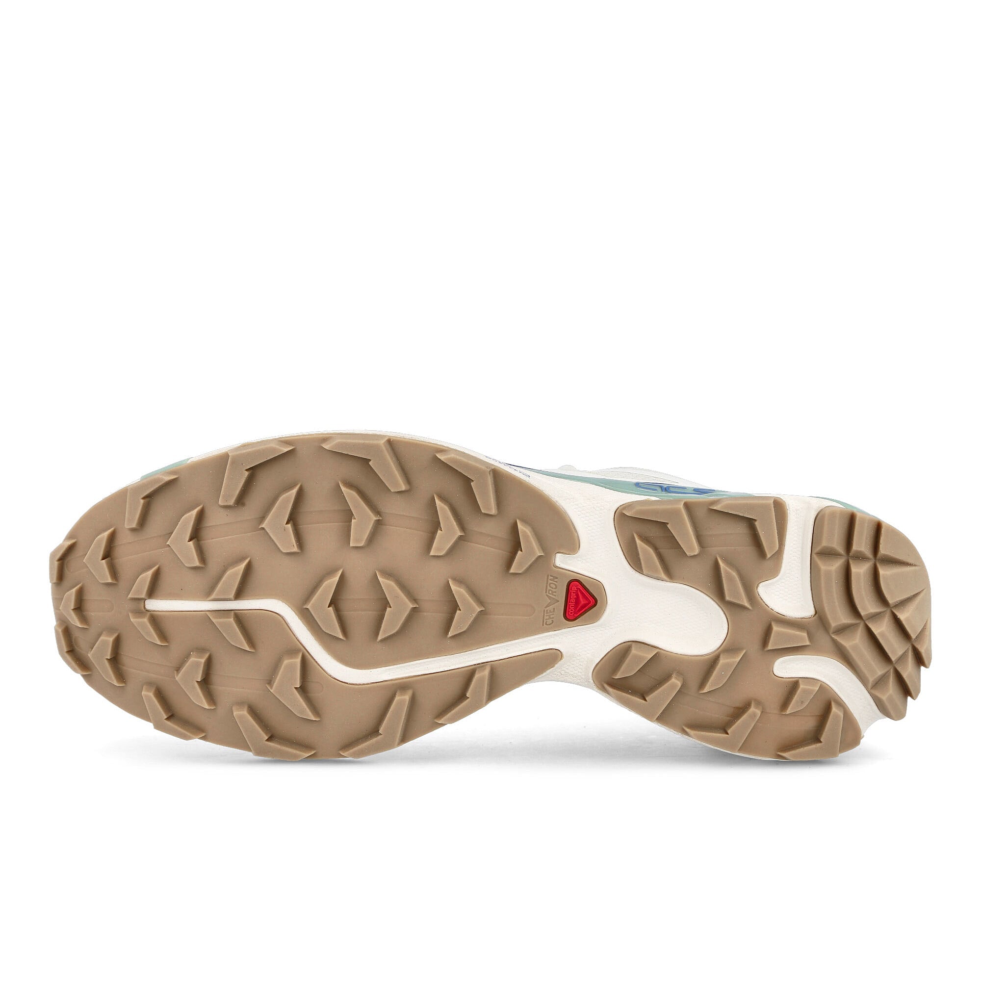 Salomon xt-6 Vanilla Ice / Granite Green / White Low Top Sneakers Detail View 1 | Overkill