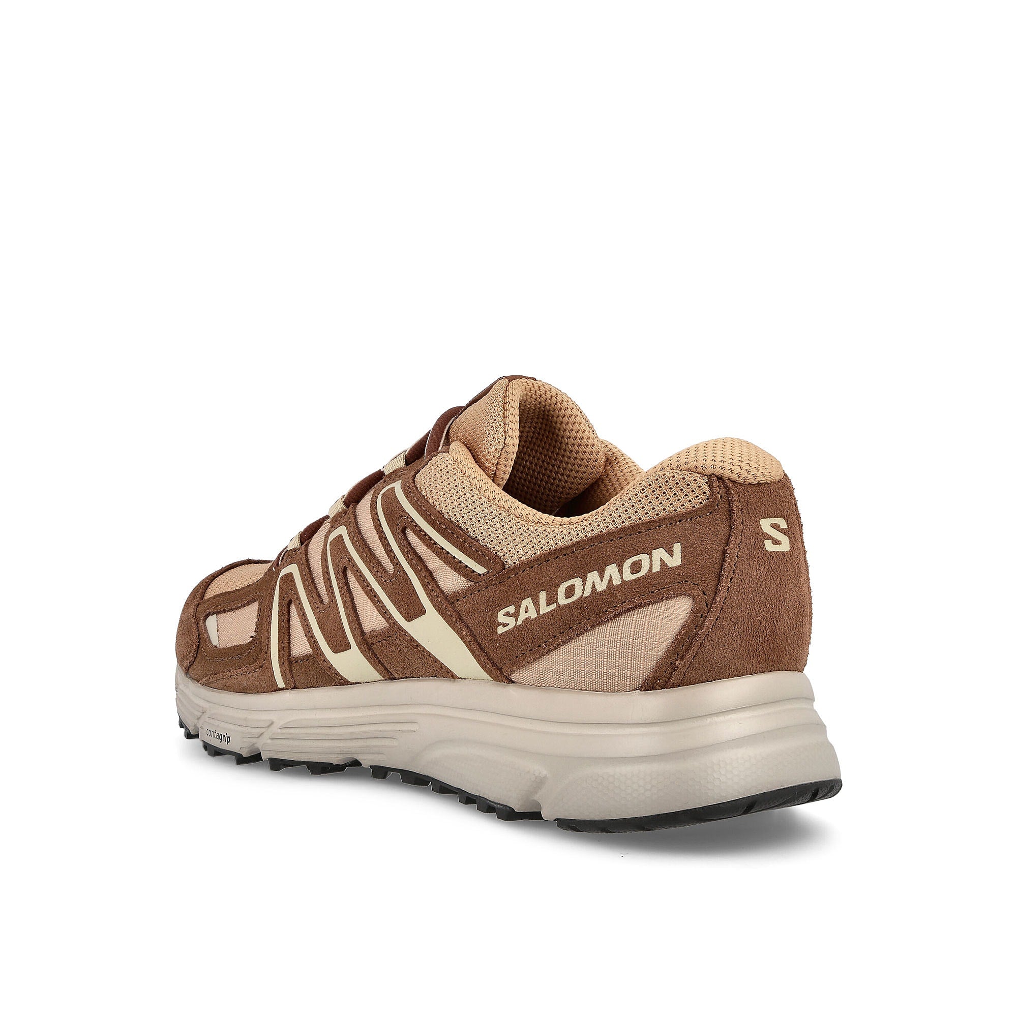 Salomon x-mission 4 suede Fenugreek / Acom / Rainy Day Sneakers Material | Overkill