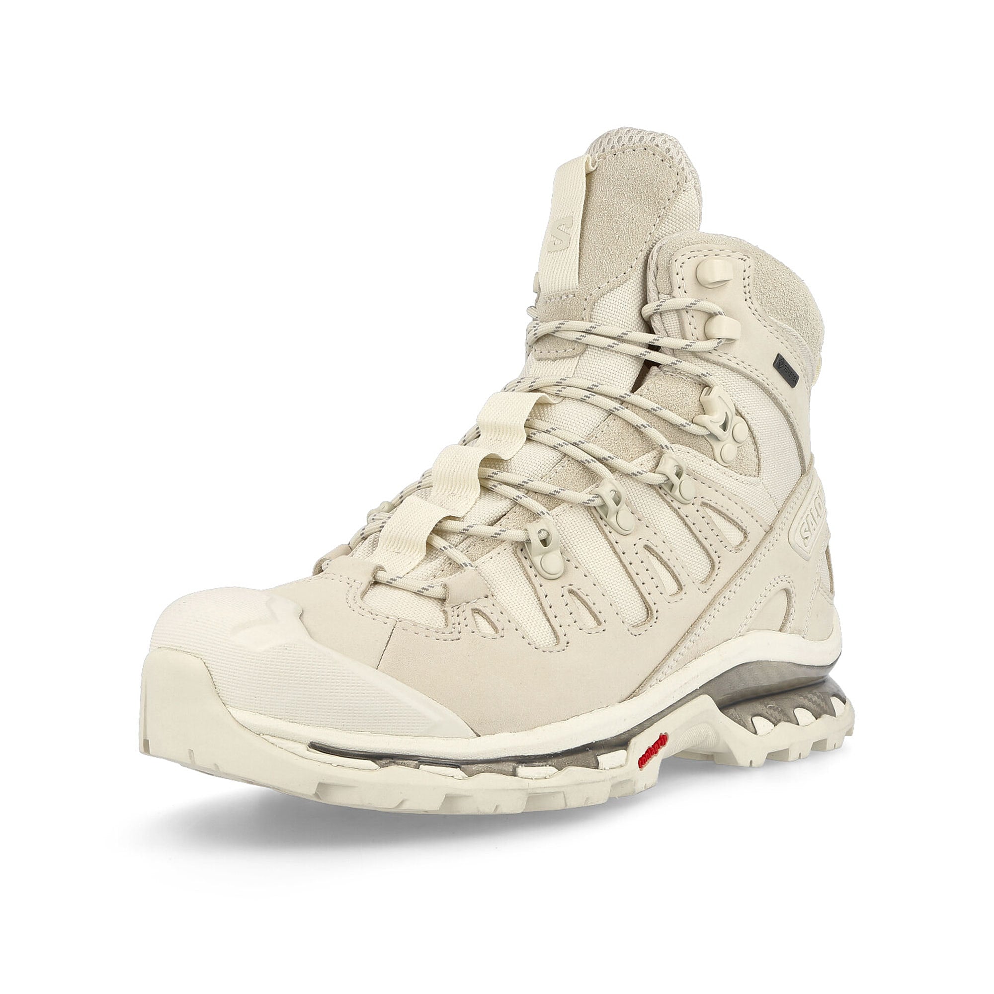 Salomon Quest GTX Advanced Turtledove / Vintage Khaki / Vintage Khaki Sneakers Close Up | Overkill