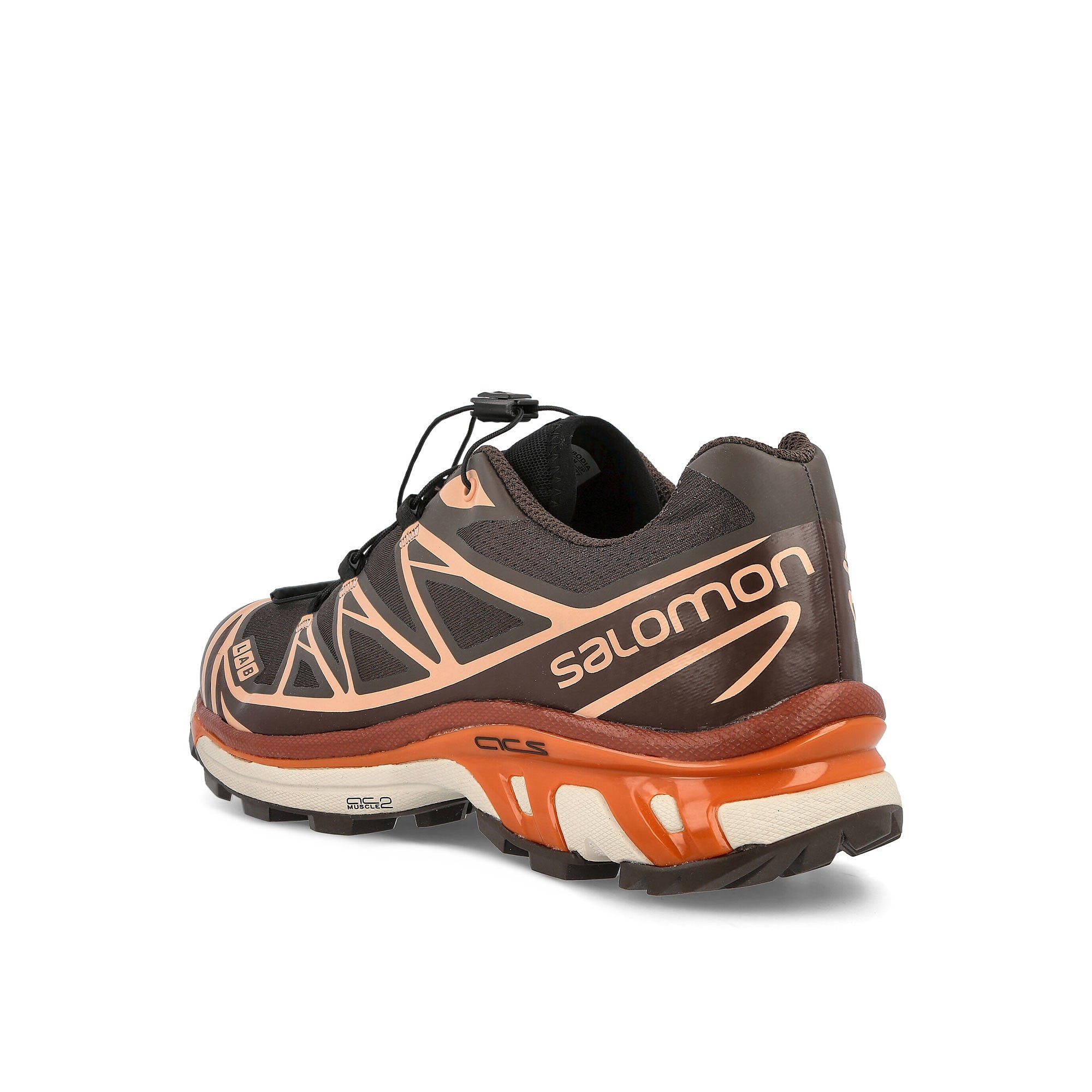 Salomon xt-6 Delicioso-Chocolate Fondant-Peach Beige Sneakers Material | Overkill