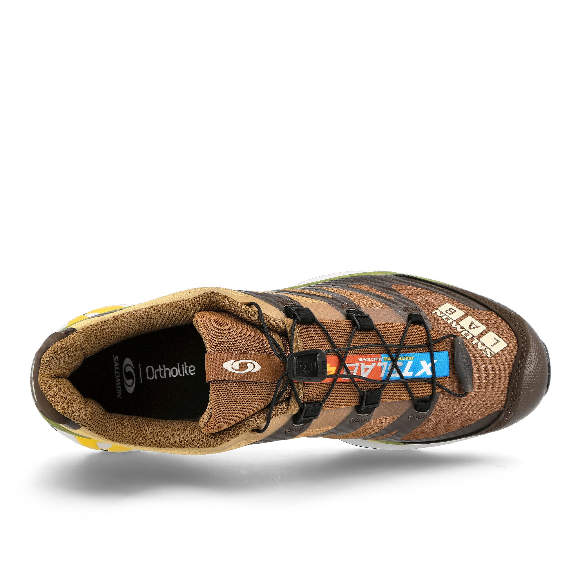 Salomon xt-4 Delicioso-Toffee-EmpYel Sneakers Detailfoto | Overkill