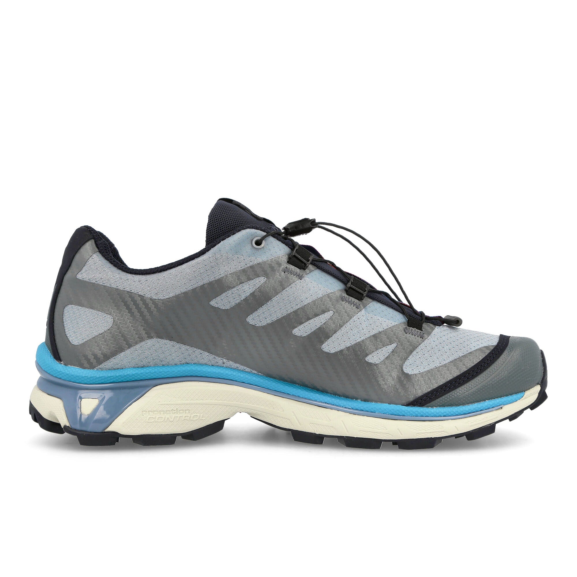 Salomon xt-4 Stormy Weather-Indigo Bunting-Nimbus Cloud Sneakers Silhouette | Overkill
