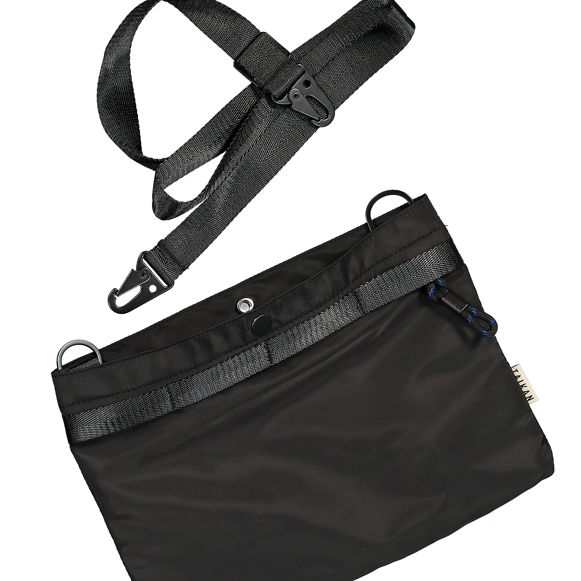 Taikan Everything Sukhoi Black Shoulder & Cross Body Bags Material | Overkill