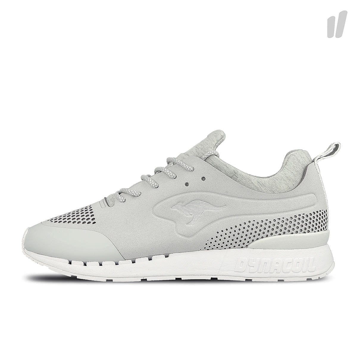 KangaROOS coil semi Light Grey / White Sneakers 42001 0 210 | Overkill