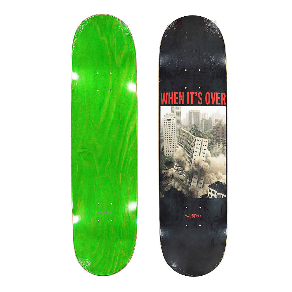 Wasted Paris Over Deck Board Green Skateboards WPODB / Green | Overkill