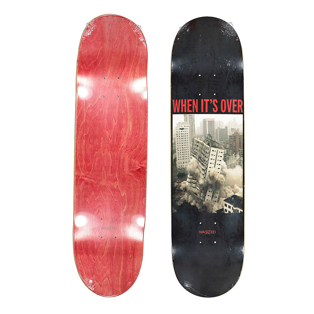 Wasted Paris Over Deck Board Red Skateboards WPODB / Red | Overkill