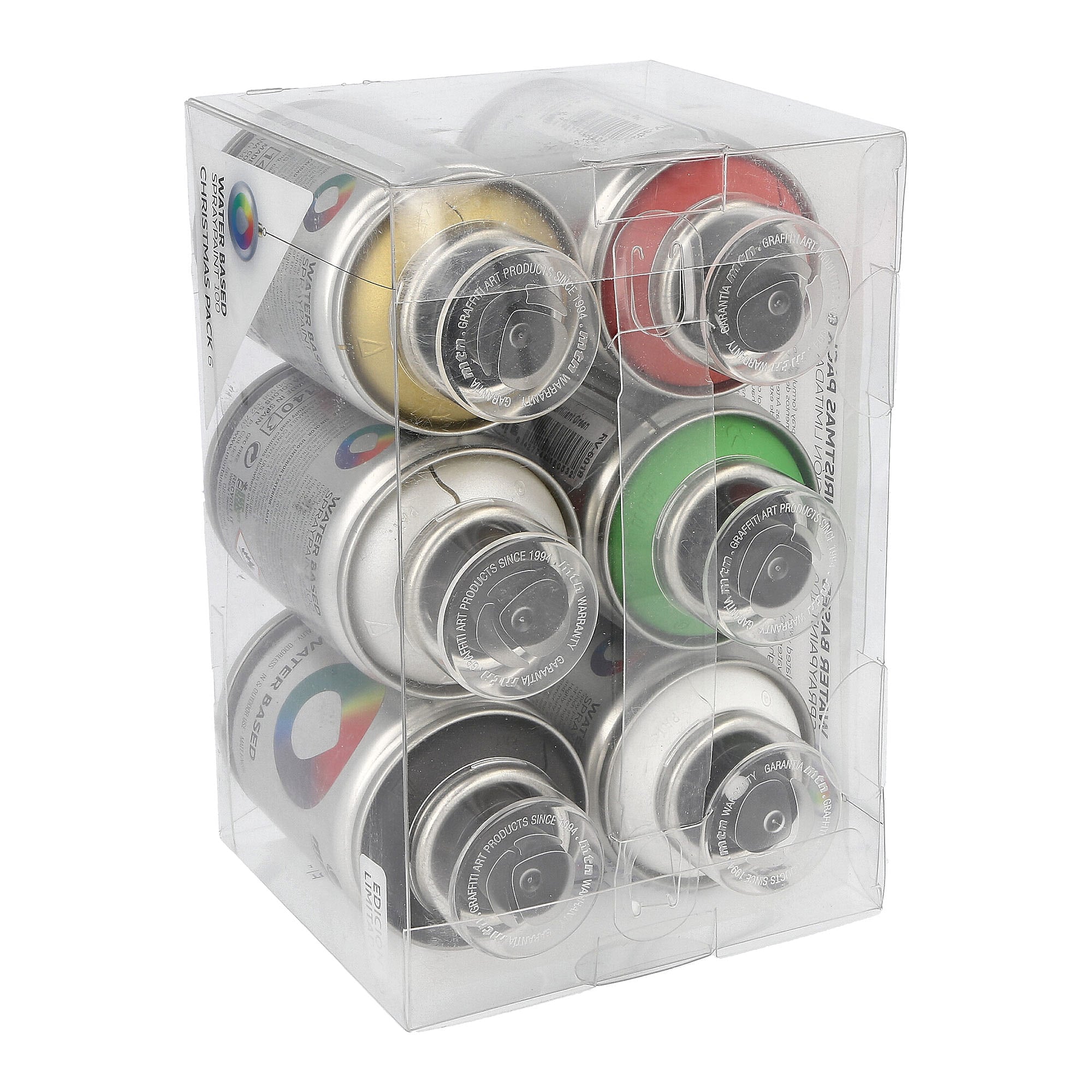 MTN water based 6er pack christmas 100 ml EX011W0026M | Overkill