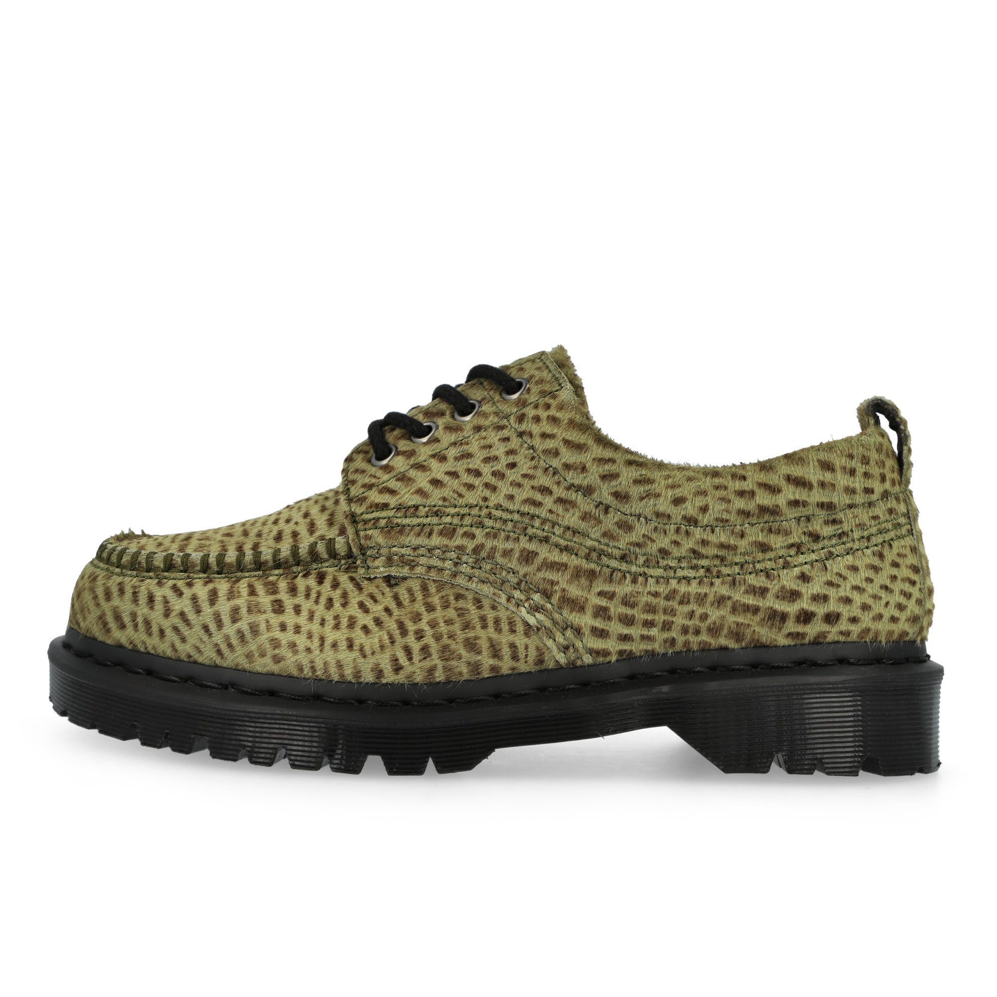 Dr. Martens Lowell Olive Green Loafers & Lace Ups 42836300 | Overkill