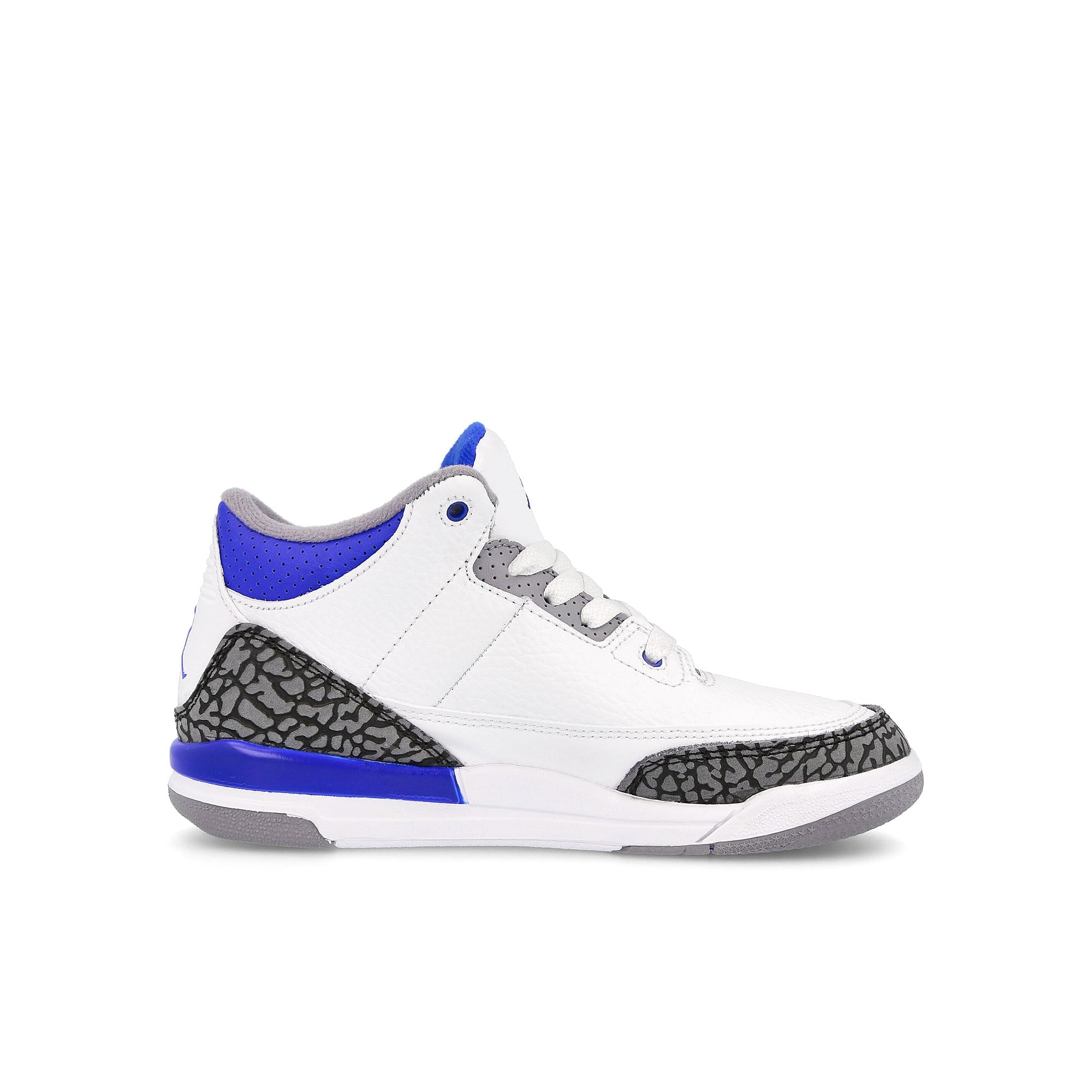 Jordan Air Jordan 3 Retro PS White / Racer Blue - Black - Cement Grey Material | Overkill