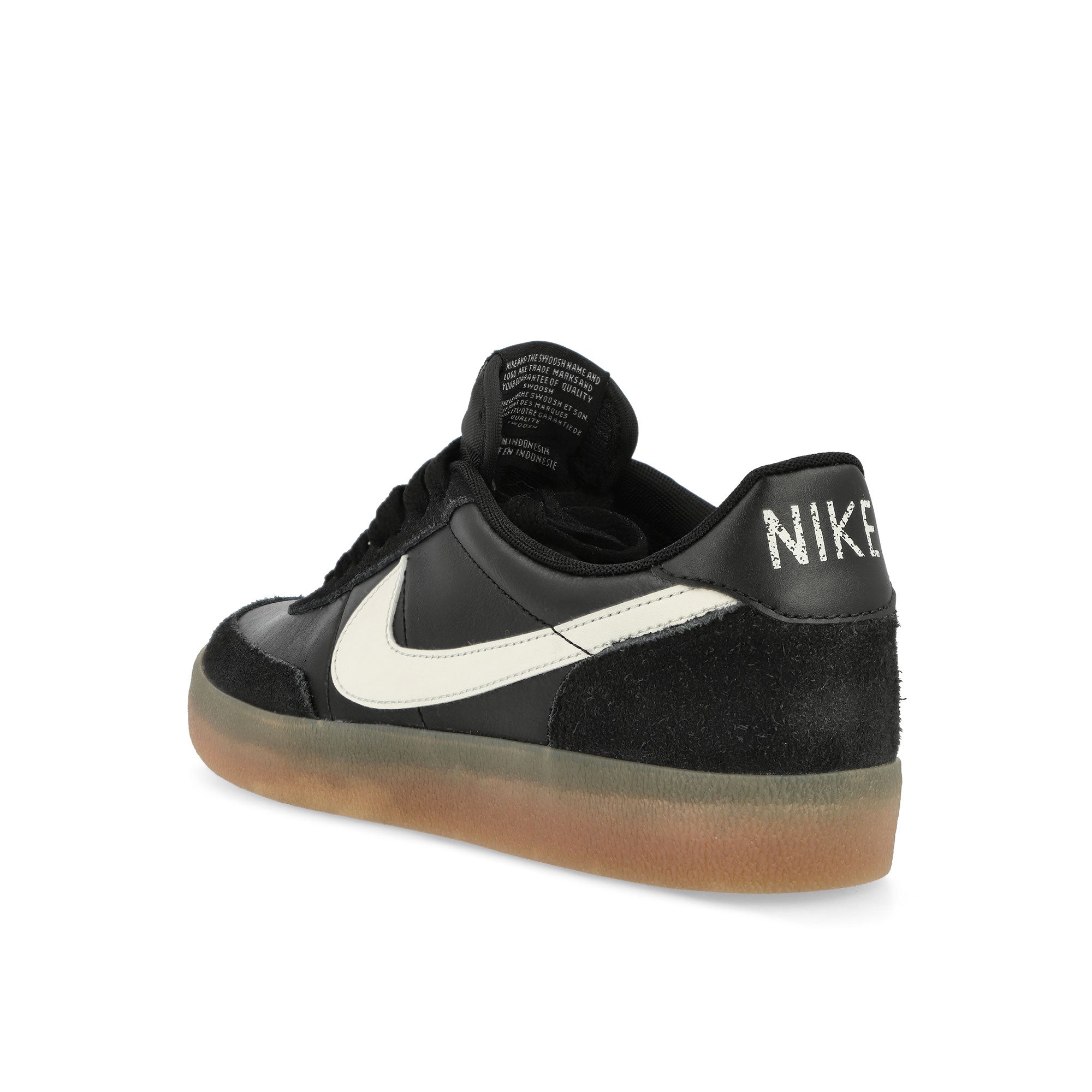 Nike Killshot 2 Leather Black / Sail - Gum Yellow Low Top Sneakers Material | Overkill