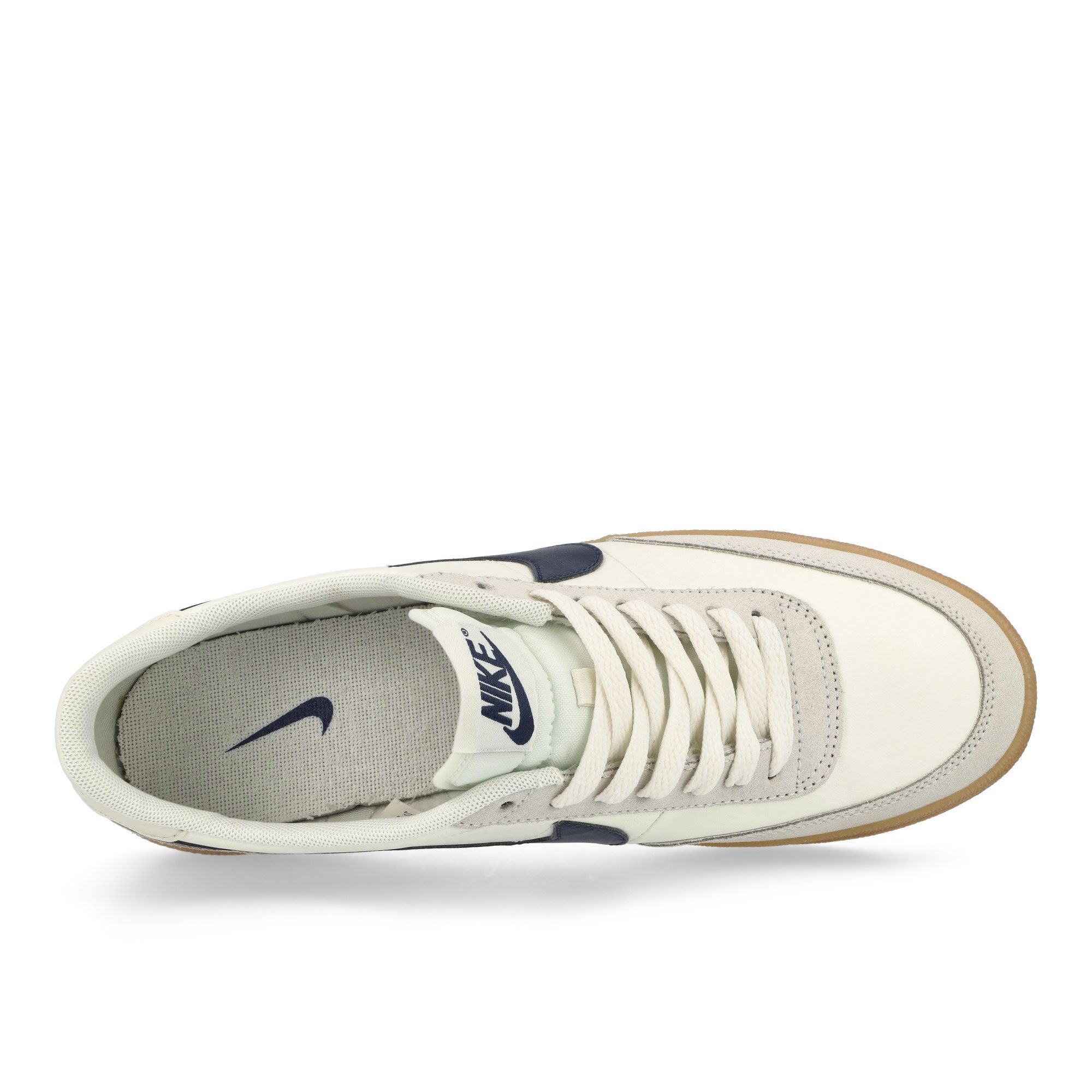 Nike Killshot 2 Leather Sail / Midnight Navy - Gum Yellow Low Top Sneakers Detailfoto | Overkill