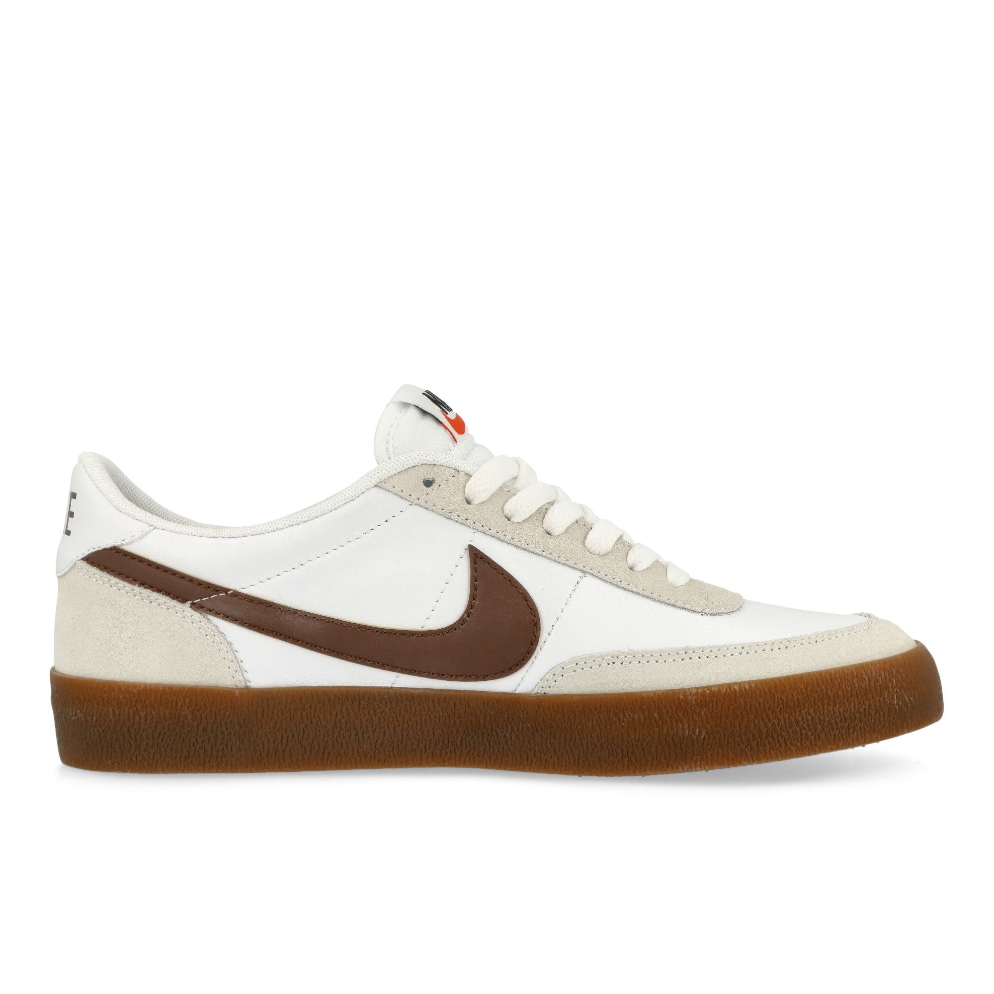 Nike Killshot 2 Leather White / Cacao Wow - Gum Med Brown - Black Low Top Sneakers Silhouette | Overkill