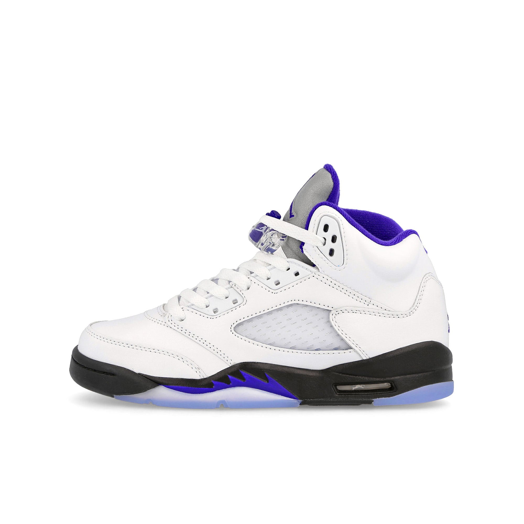 Jordan Air Jordan 5 Retro GS White-Dark Concord - Black High Top Sneakers 440888 141 | Overkill