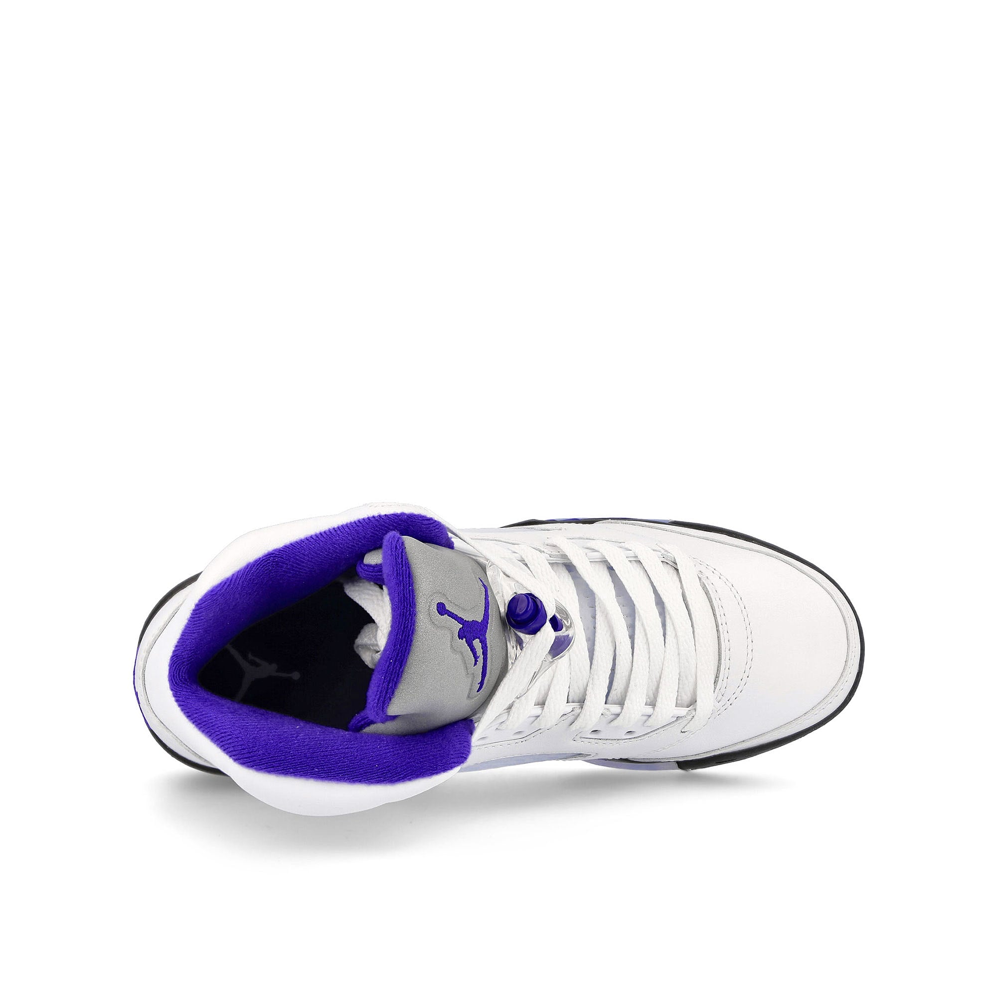 Jordan Air Jordan 5 Retro GS White-Dark Concord - Black High Top Sneakers Detailfoto | Overkill