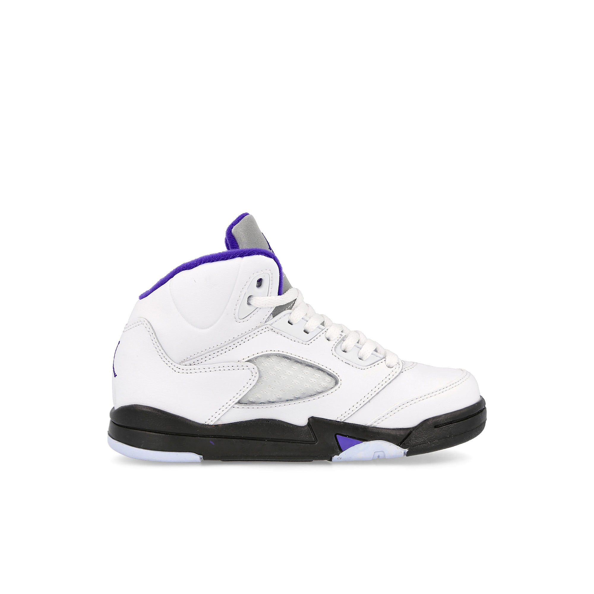 Jordan Air Jordan 5 Retro PS White-Dark Concord - Black Sneakers Silhouette | Overkill