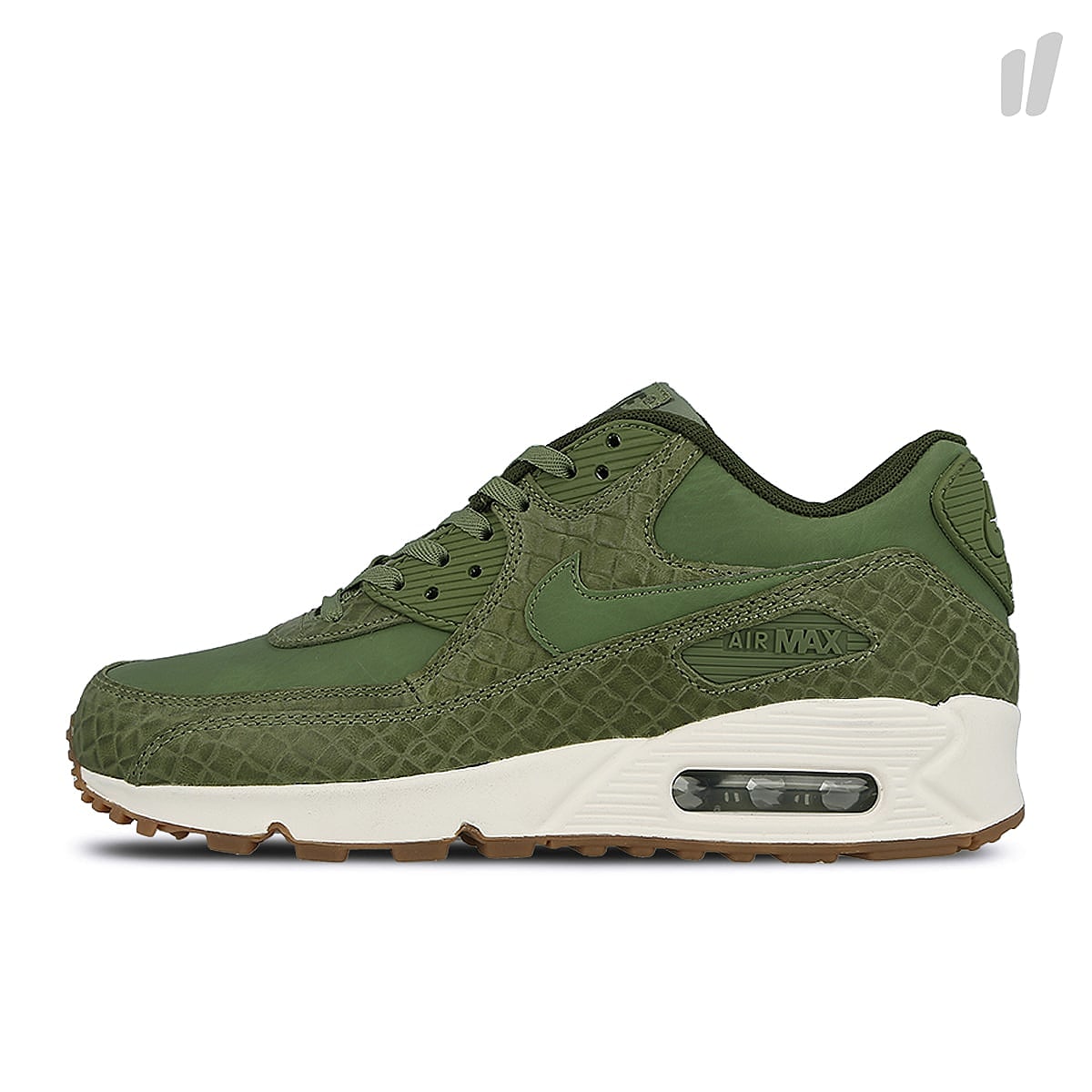 Nike wmns air max 90 premium Palm Green-Palm Green - Sail - Legion Green Sneakers 443817 301 | Overkill