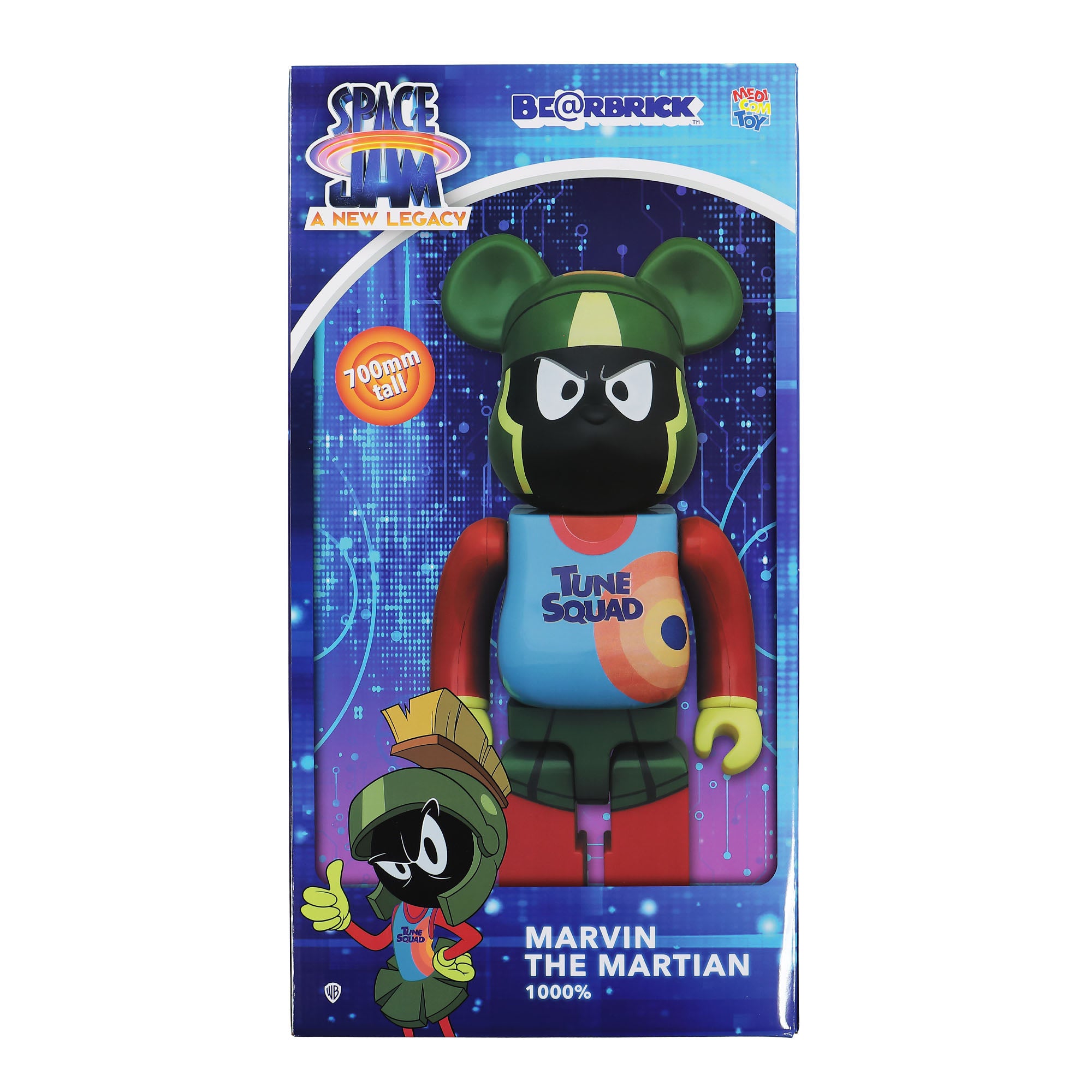 Medicom Be@rbrick Marvin The Martian 1000% Multicolor Collectibles & Toys Close-up | Overkill