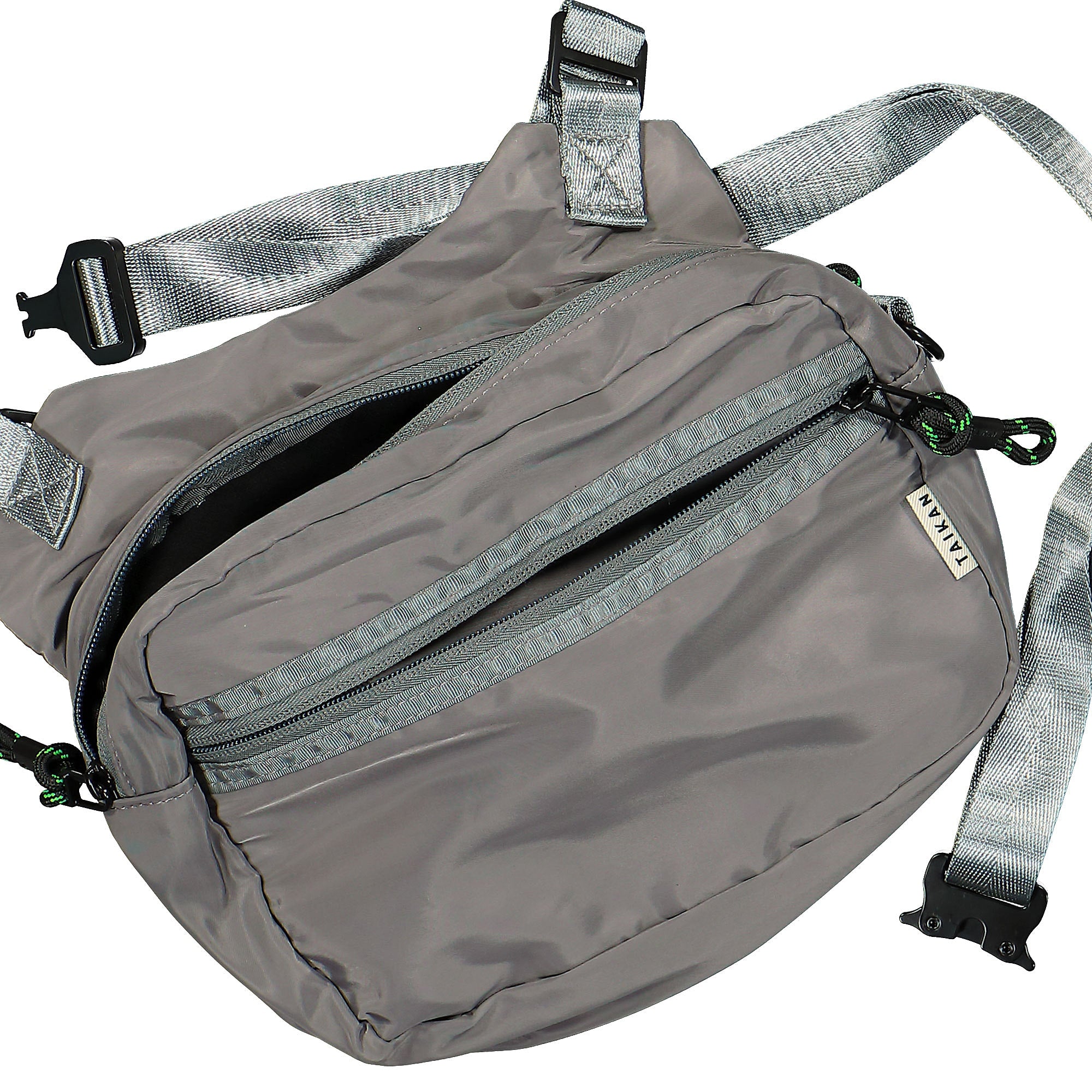 Taikan Everything Shoki Grey Shoulder & Cross Body Bags Material | Overkill