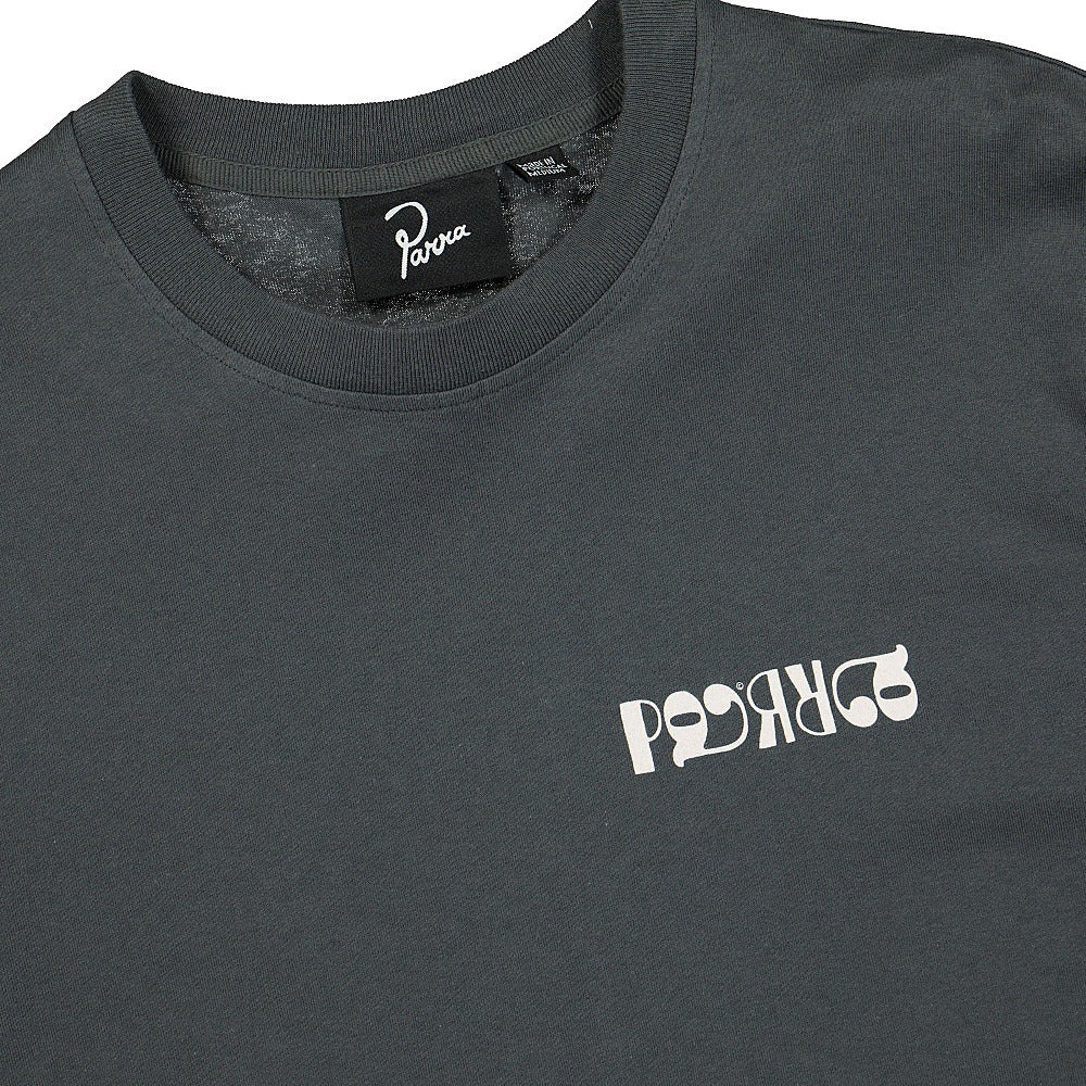 Parra Mandinka Longsleeve T-Shirt Black Longsleeves Close-up | Overkill