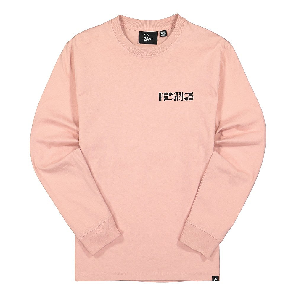 Parra Mandinka Longsleeve T-Shirt Zephyr Pink Longsleeves 45040 | Overkill