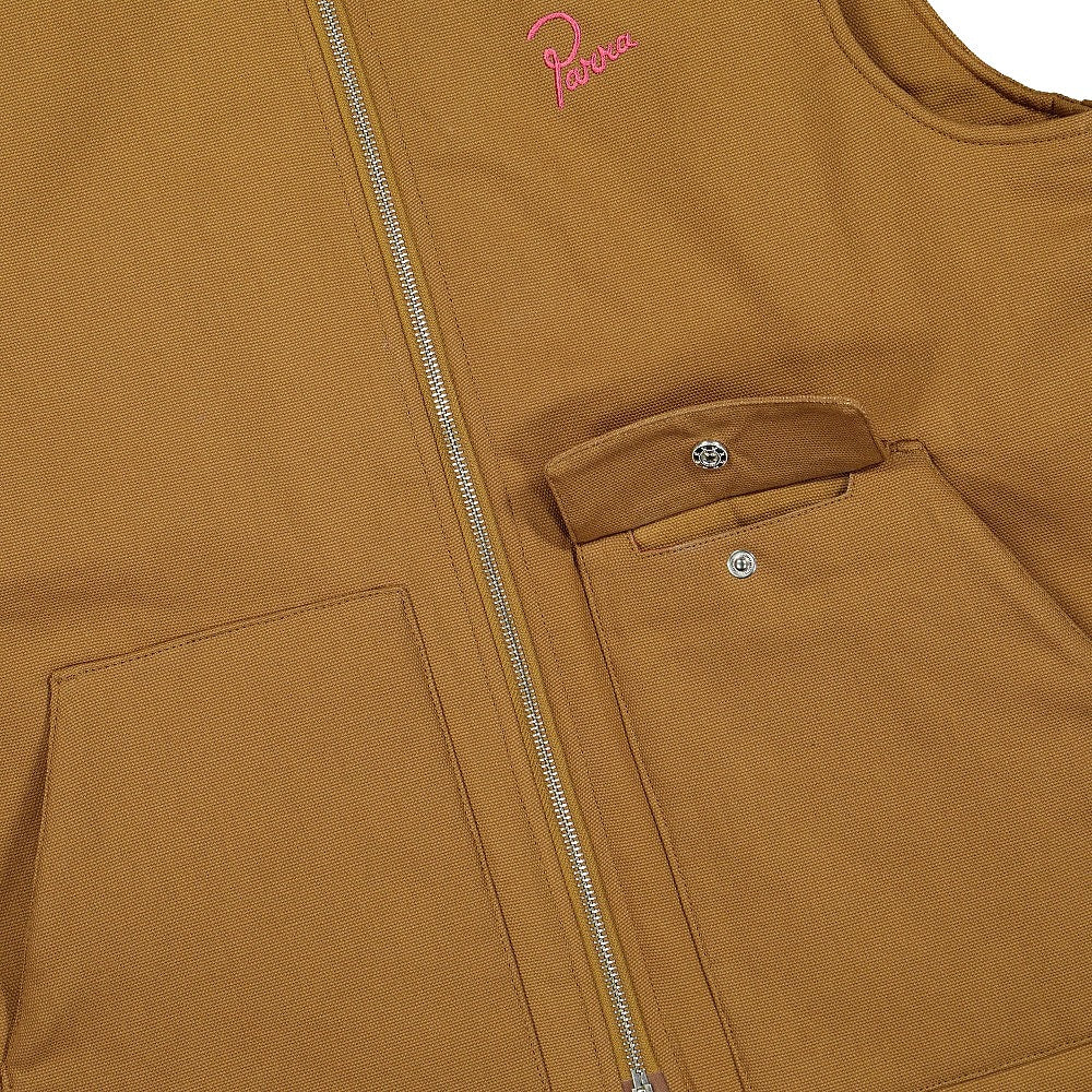 Parra Snake Pattern Vest Camel Vests Detailfoto | Overkill