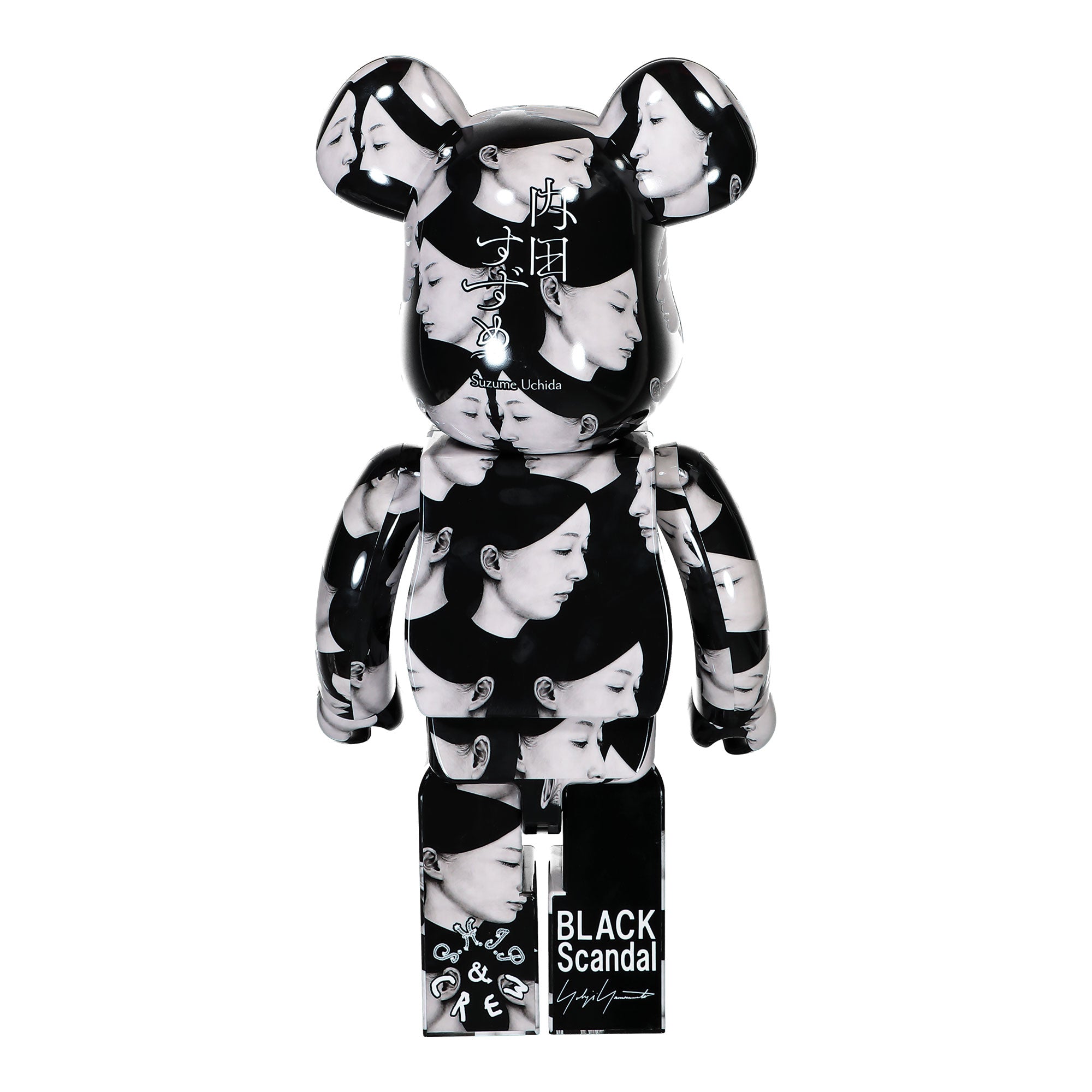 Medicom Be@rbrick Black Scandal Multiple Selves 1000% Multicolor Collectibles & Toys Material | Overkill