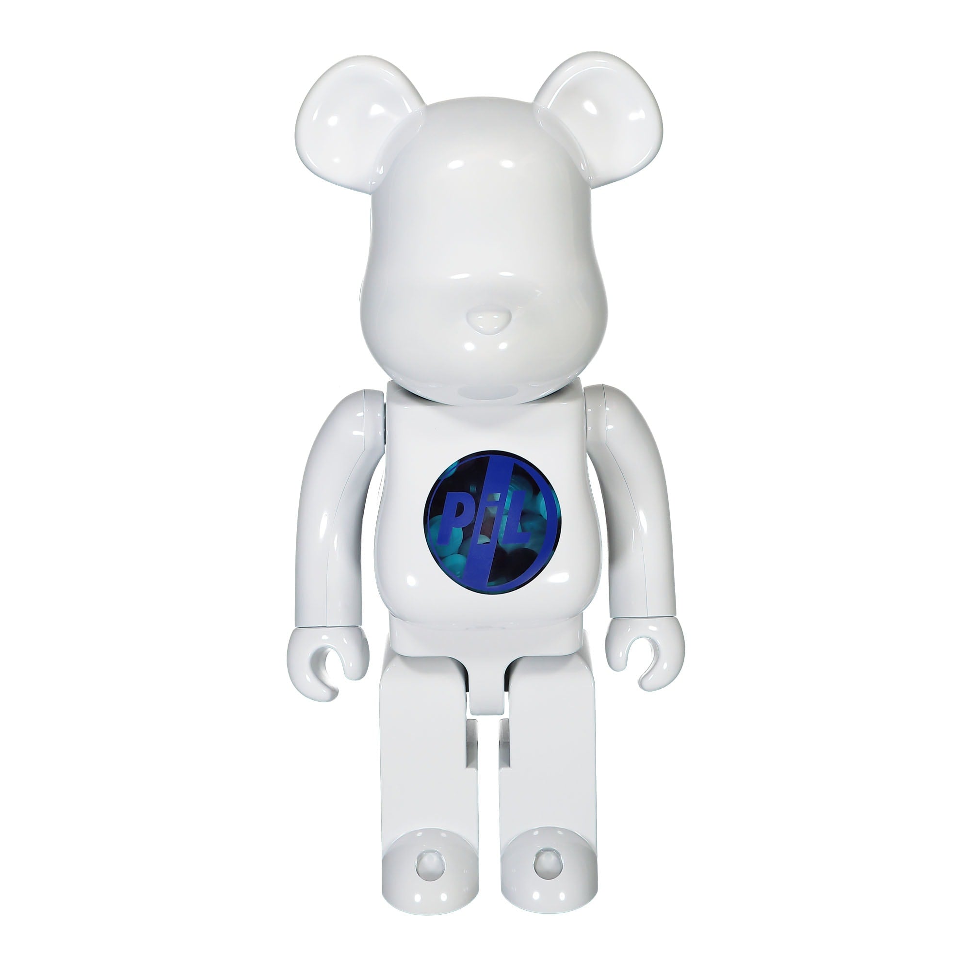 Medicom Be@rbrick PiL Chrome Version 1000% Multicolor Collectibles & Toys PILXMBPCV1000 | Overkill