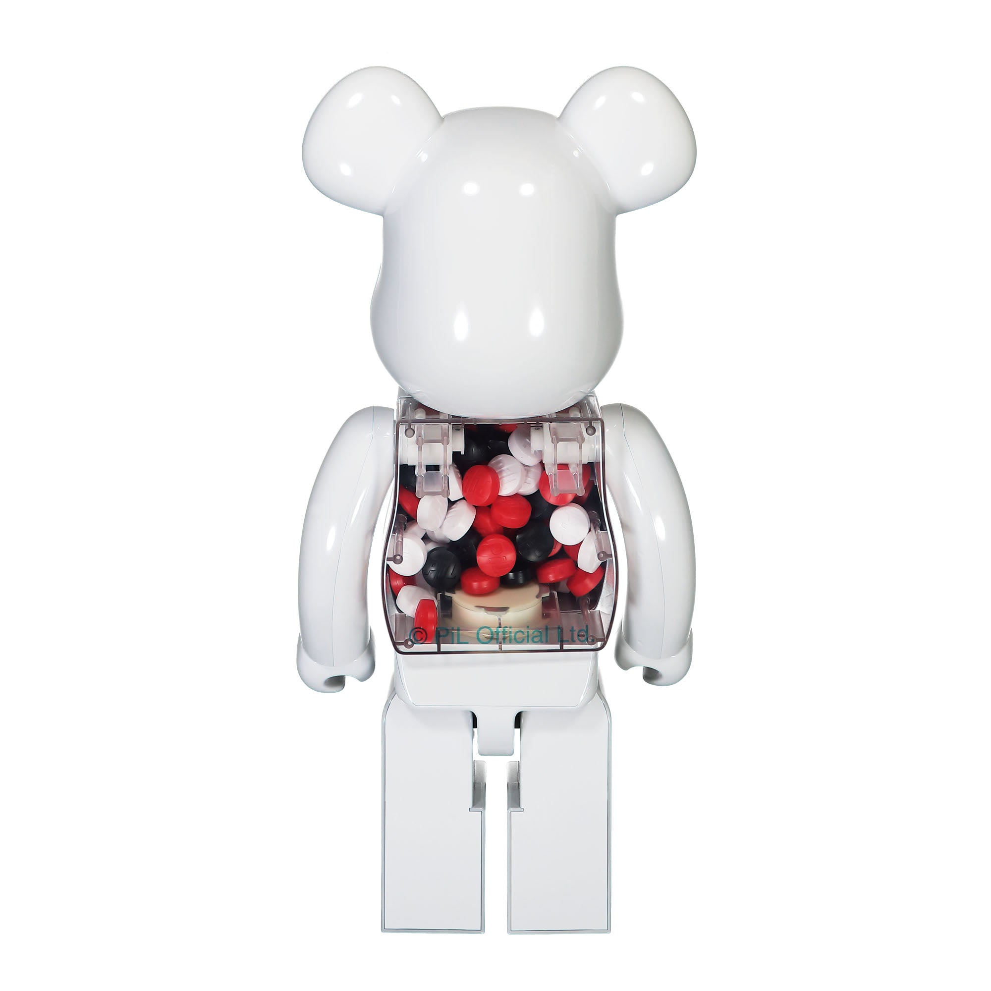 Medicom Be@rbrick PiL Chrome Version 1000% Multicolor Collectibles & Toys Material | Overkill