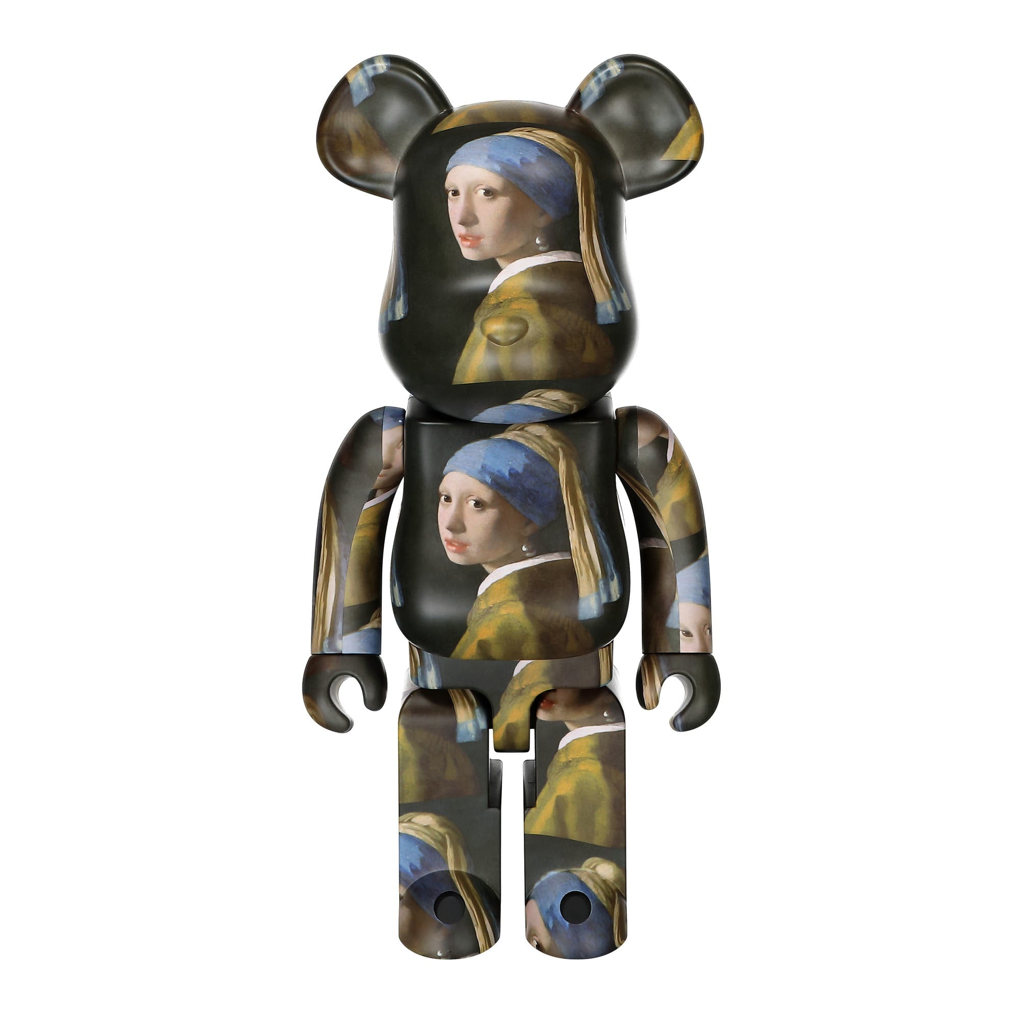 Medicom Be@rbrick Girl with a Pearl Earring 1000% Multicolor Collectibles & Toys JVXMBGWAPE1000 | Overkill