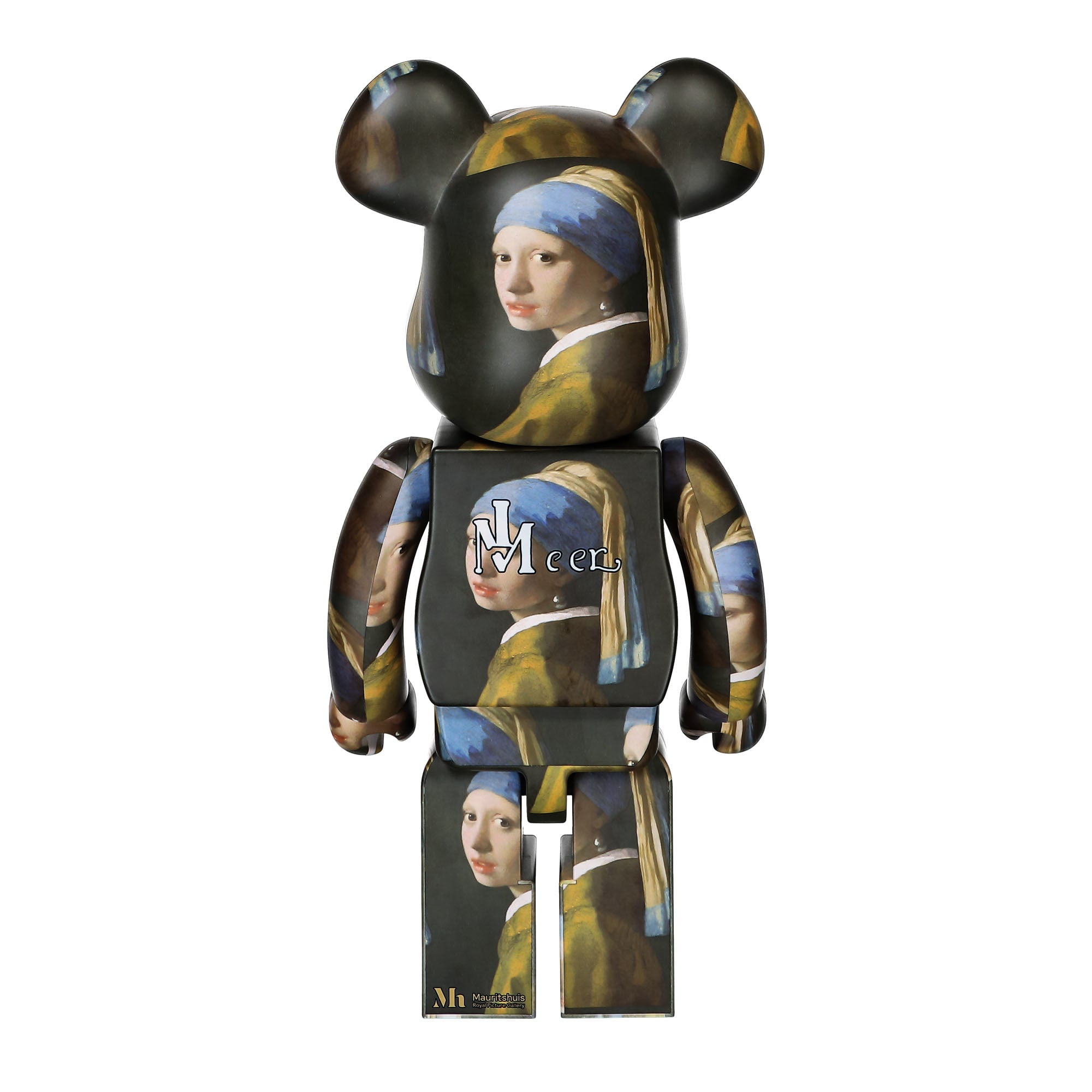 Medicom Be@rbrick Girl with a Pearl Earring 1000% Multicolor Collectibles & Toys Material | Overkill