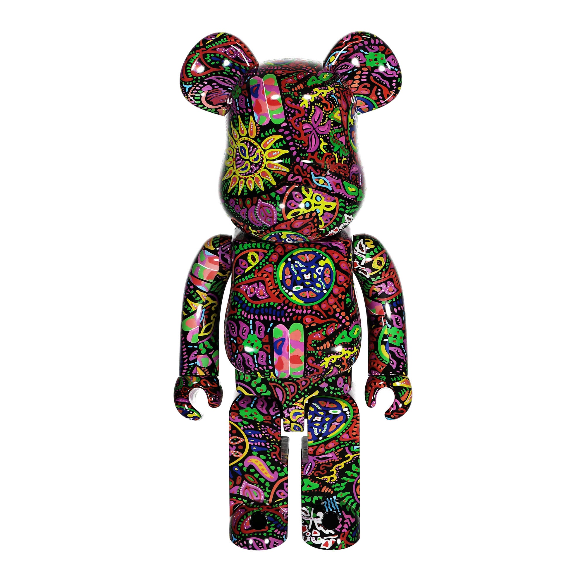 Medicom Be@rbrick Psychedelic Paisley 1000% Multicolor Collectibles & Toys MBPP1000 | Overkill