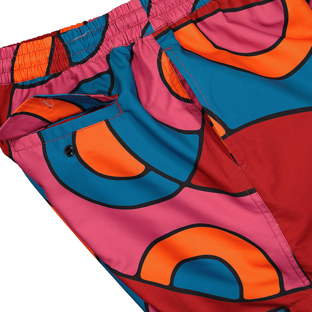 Parra Serpent Pattern Swimshorts Multi Swimwear Detailfoto | Overkill