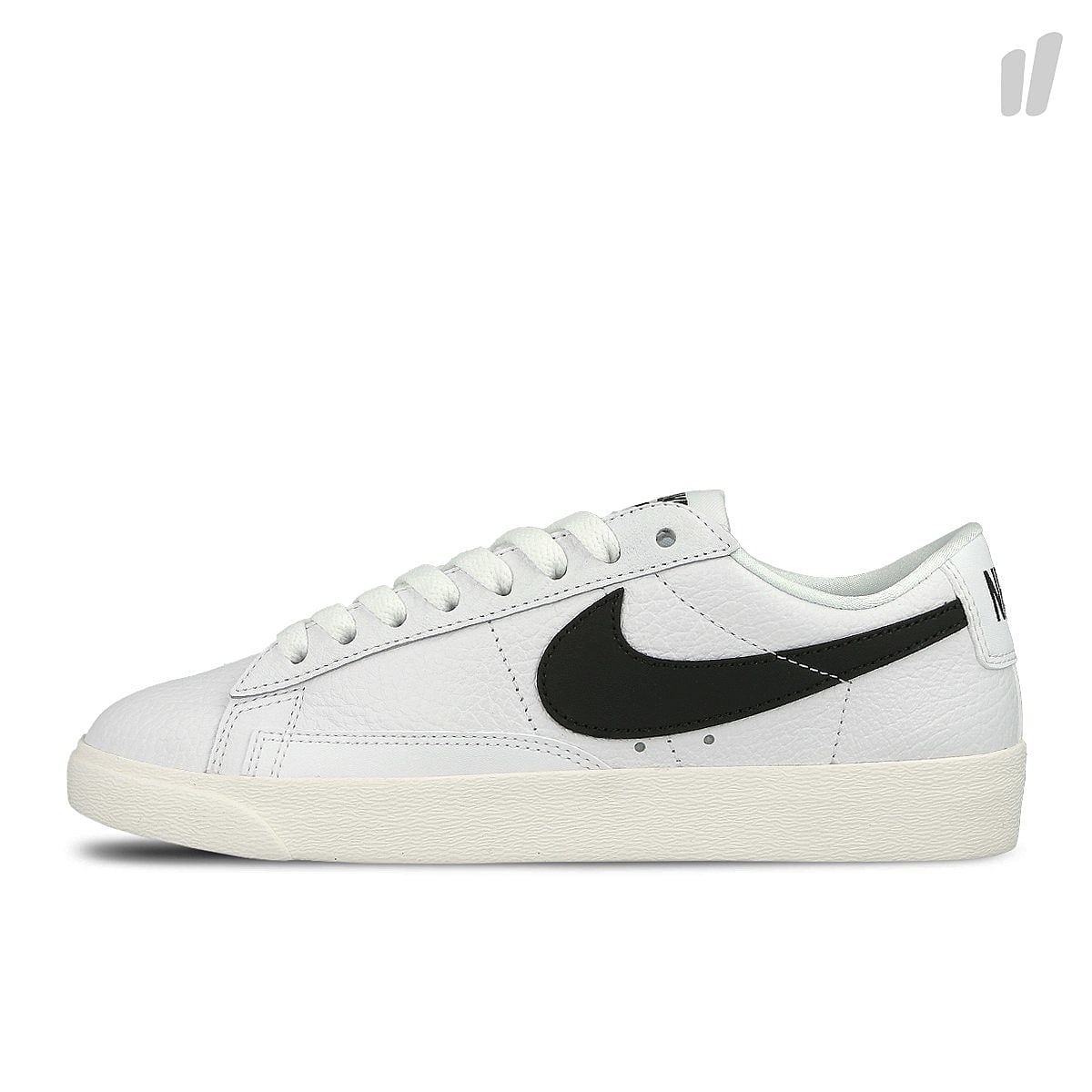 Nike wmns blazer low premium White-Black - White - Sail Low Top Sneakers 454471 104 | Overkill