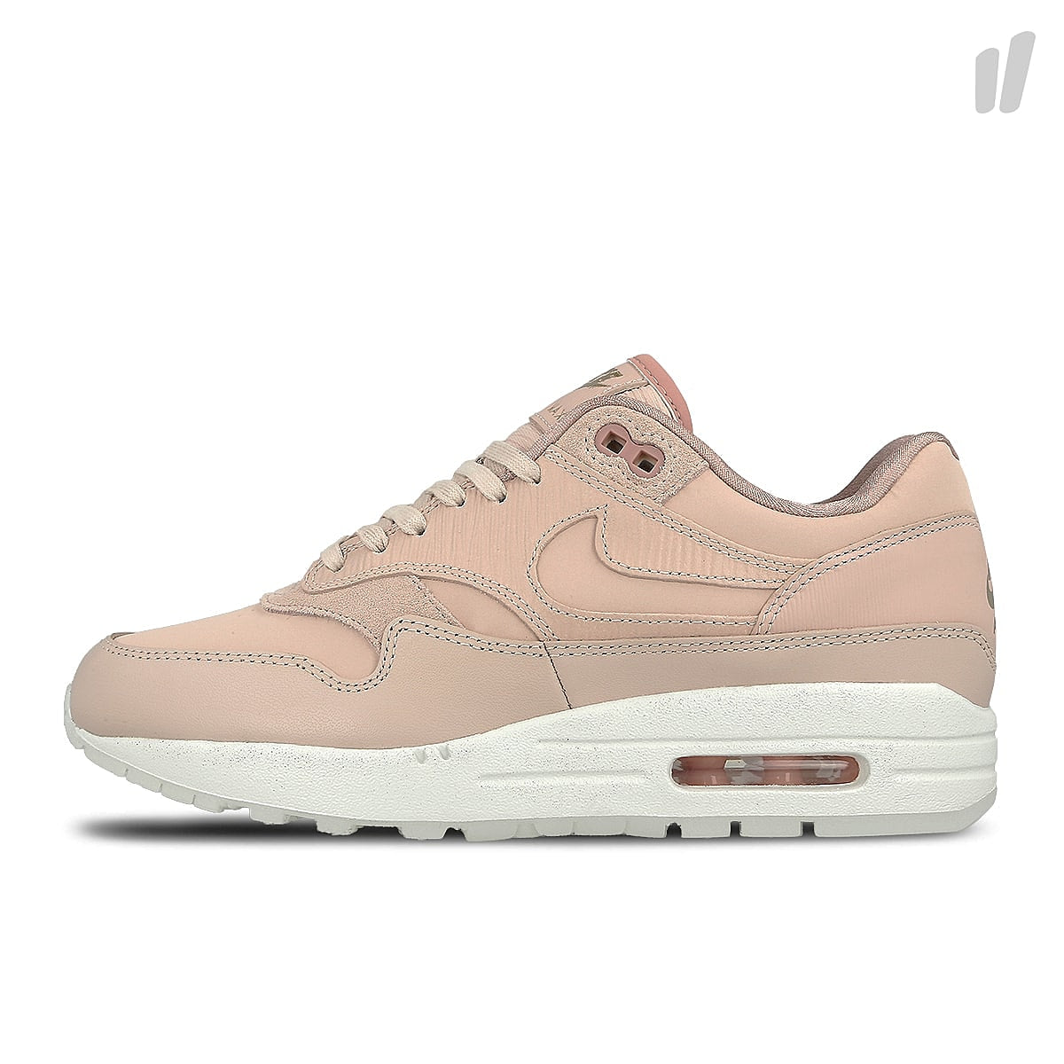 Nike wmns air max 1 premium Particle Beige-Particle Beige Low Top Sneakers 454746 206 | Overkill