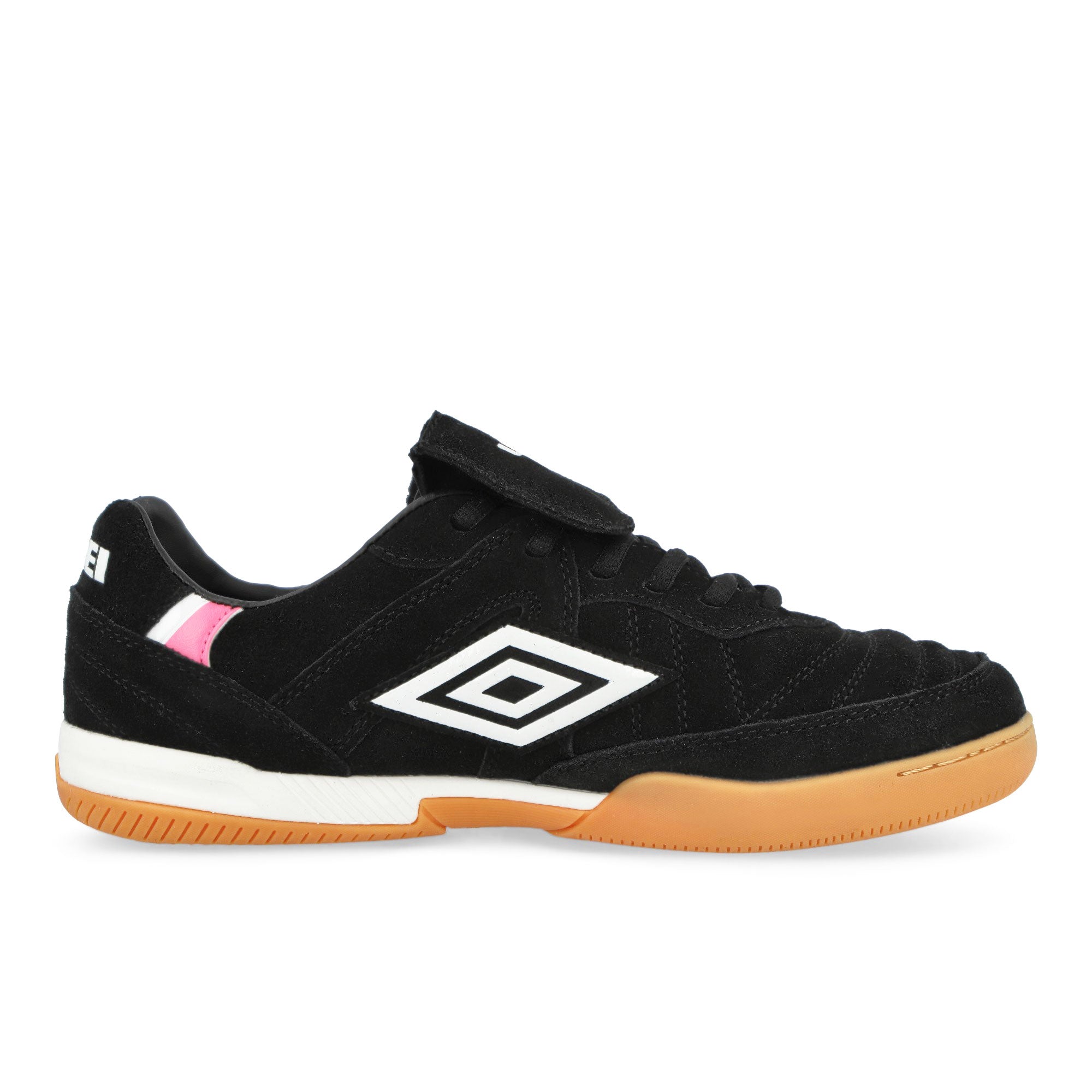 Woei x Umbro Speciali TR Suede Black / White / Pink Low Top Sneakers 45574U-4EK Silhouette | Overkill