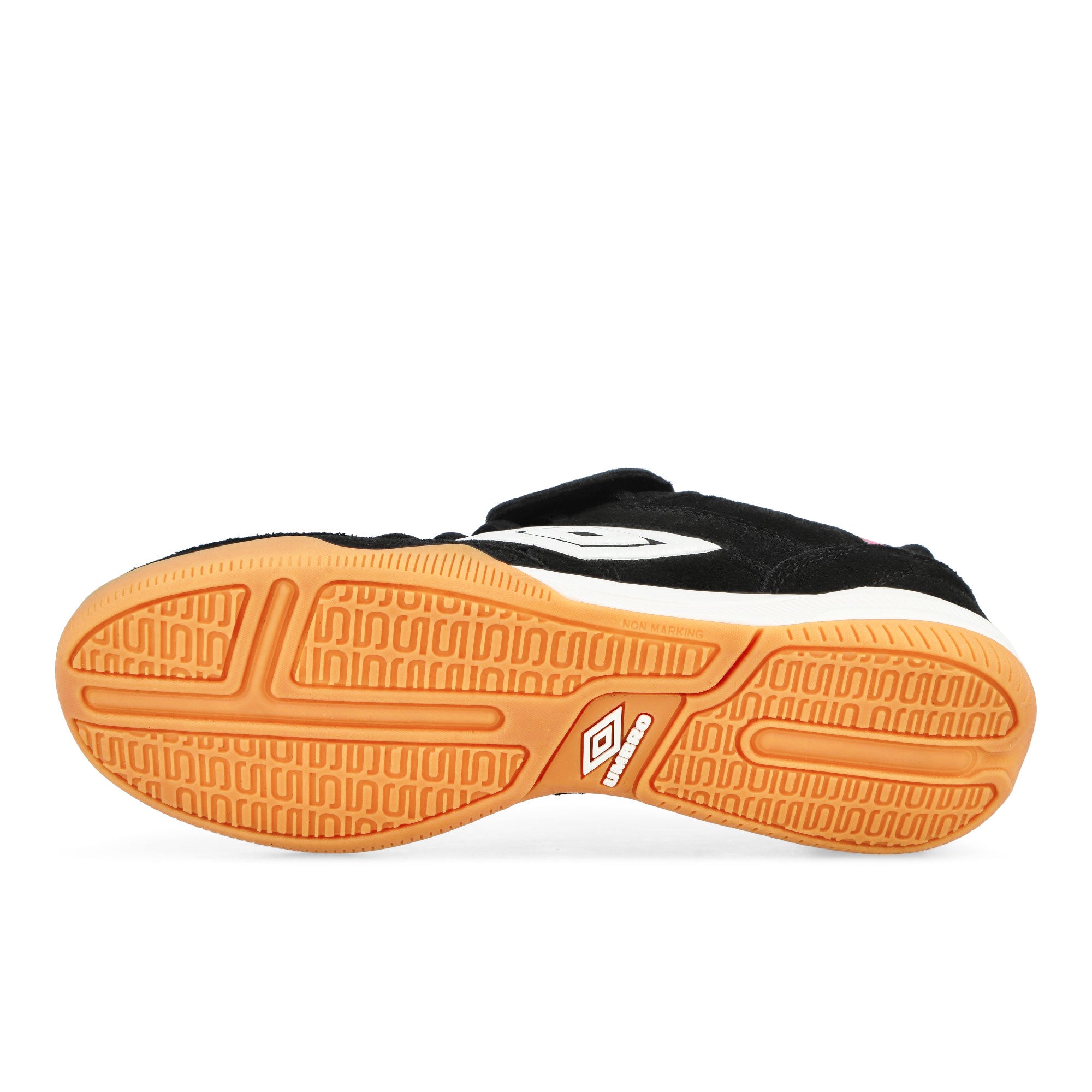 Woei x Umbro Speciali TR Suede Black / White / Pink Low Top Sneakers 45574U-4EK Detail View 3 | Overkill