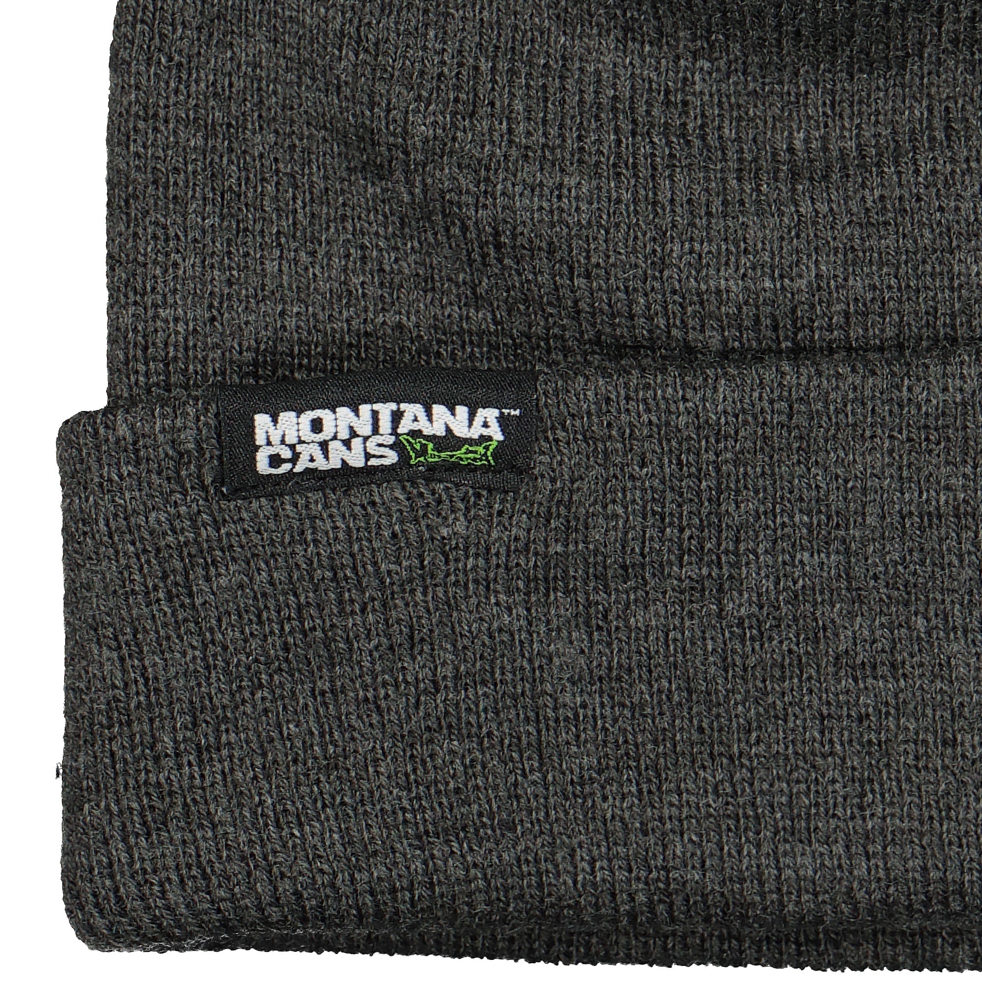 Montana Beanie Charcoal Beanies Close-up | Overkill