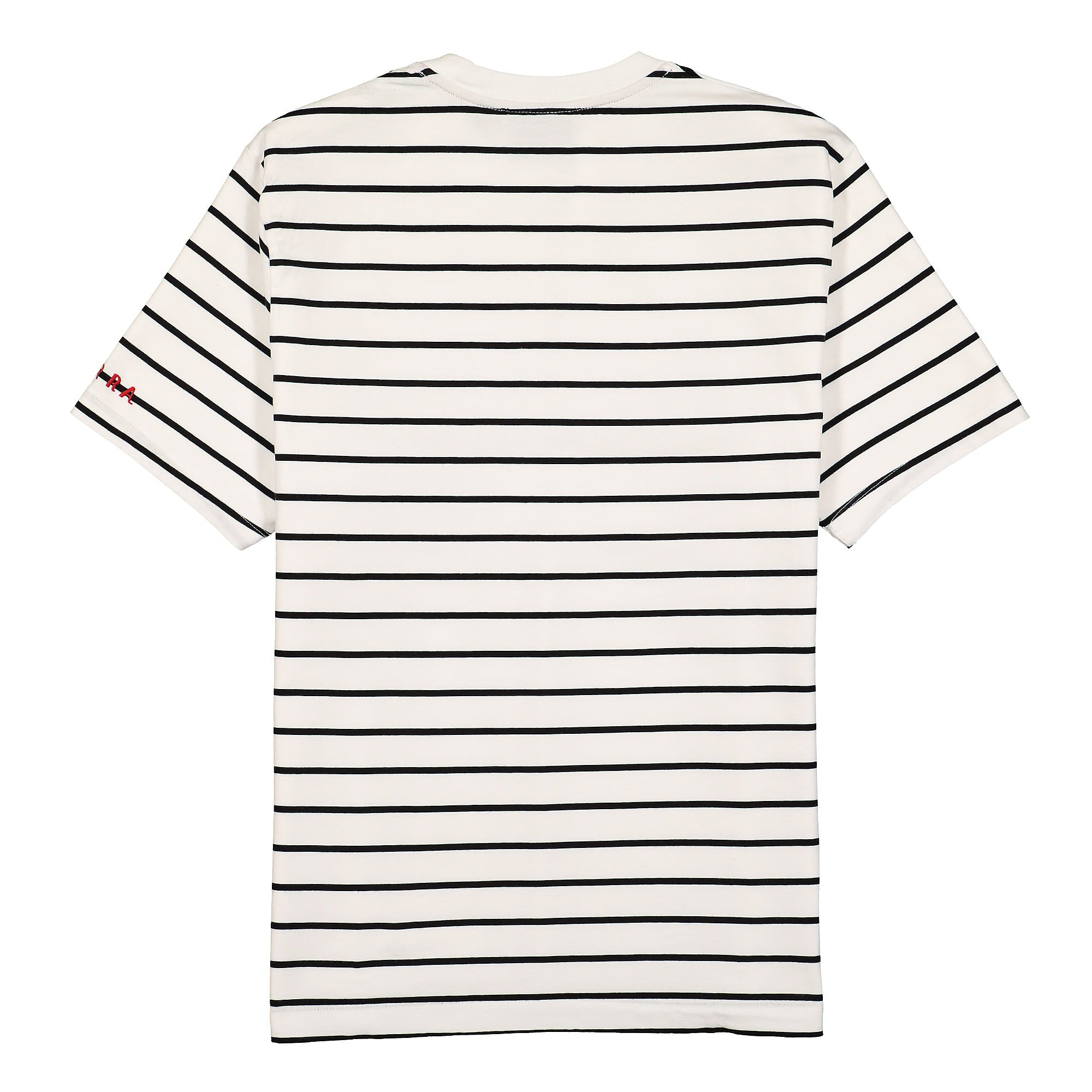 Parra Paper Boat Striper T-Shirt White T-Shirts Material | Overkill