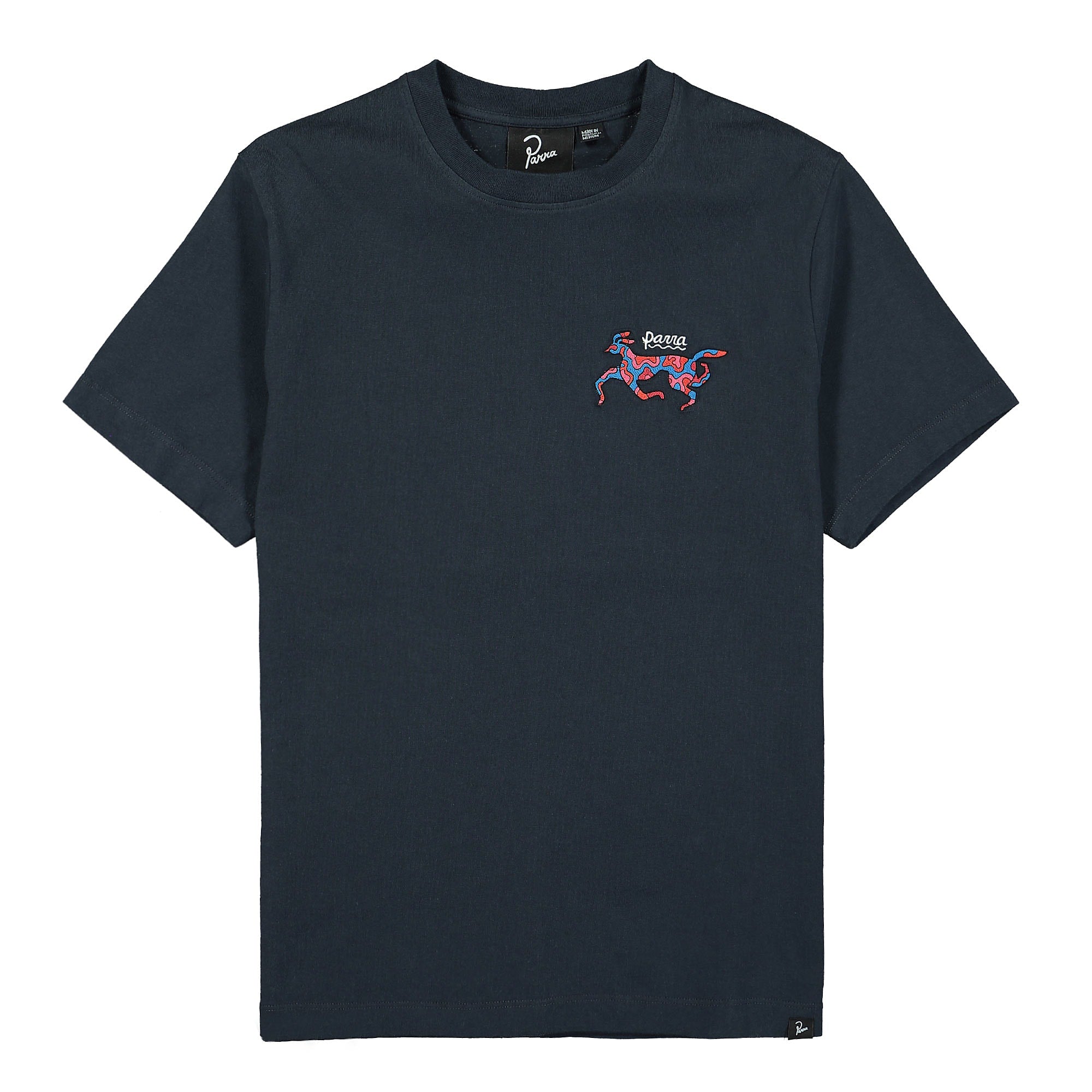Parra Dog Race T-Shirt Navy Blue T-Shirts 46205 | Overkill