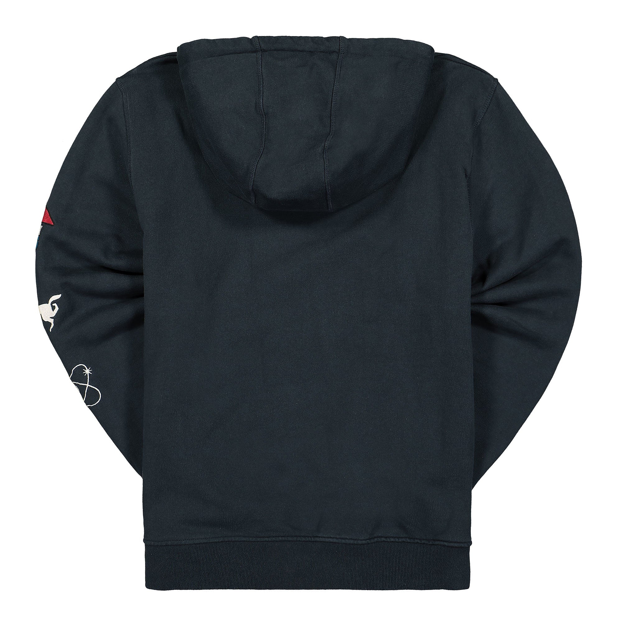 Parra Paper Dog Systems Hooded Sweatshirt Navy Blue Hoodies Material | Overkill