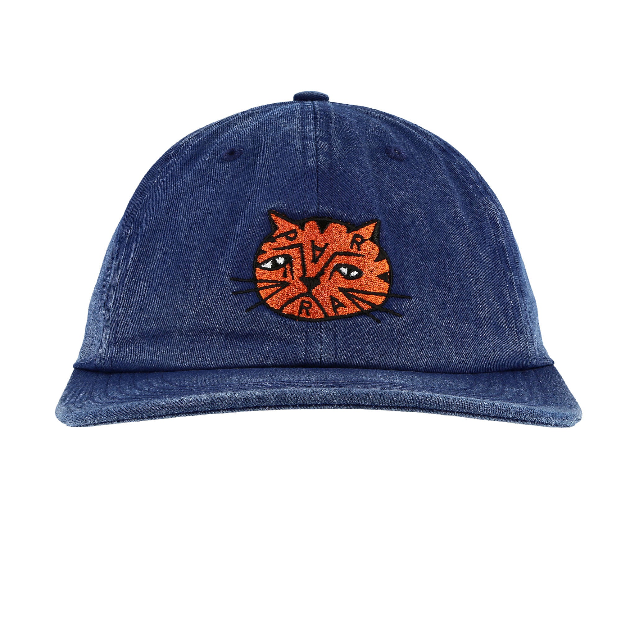 Parra Sad Cat 6 Panel Hat Navy Blue Caps Detailfoto | Overkill