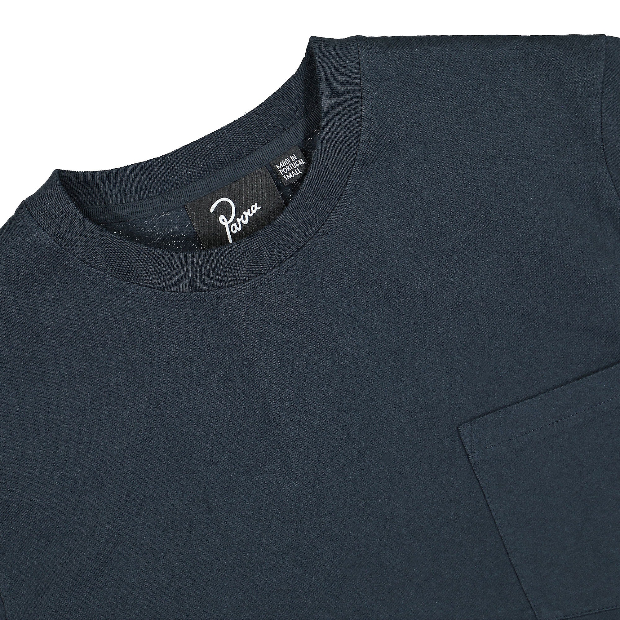 Parra Sad Cat System Bird Long Sleeve T-Shirt Navy Blue T-Shirts Material | Overkill