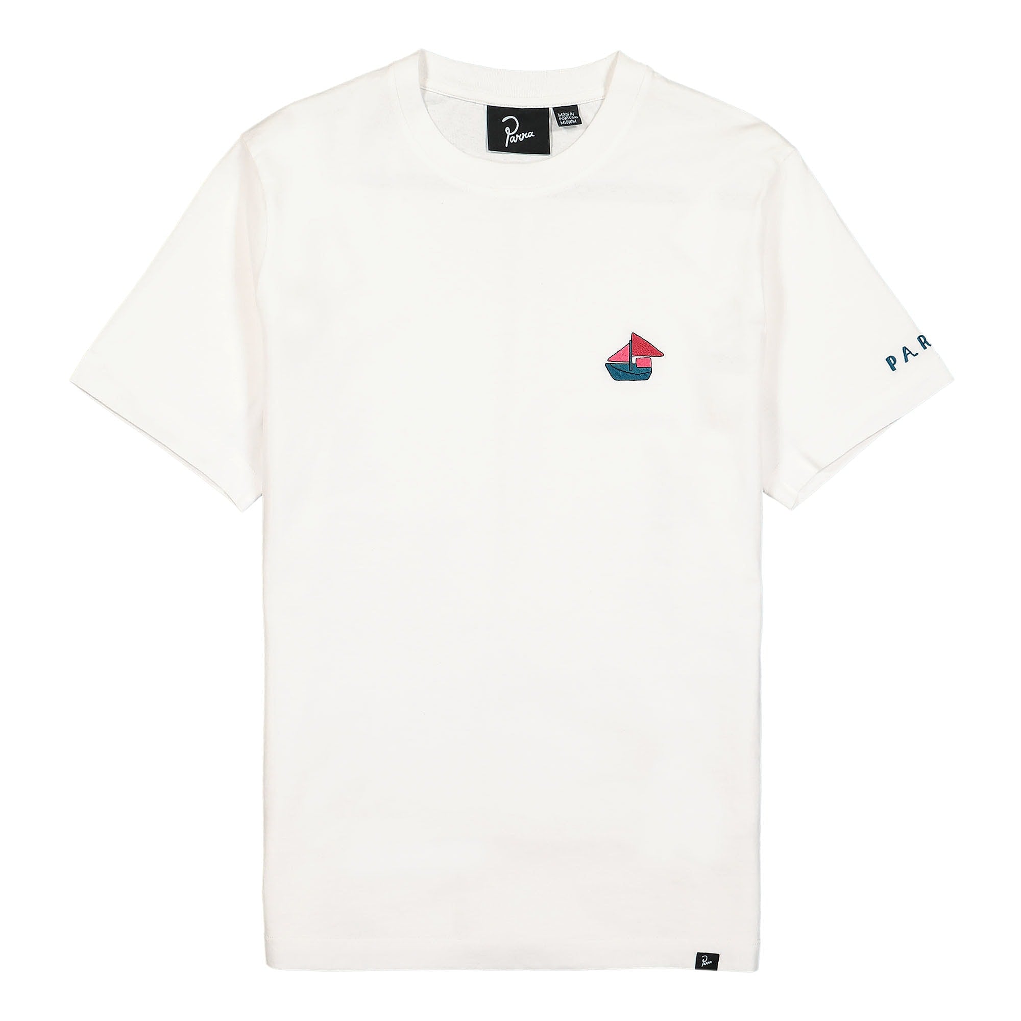 Parra Paper Boat House T-Shirt White T-Shirts 46500 | Overkill