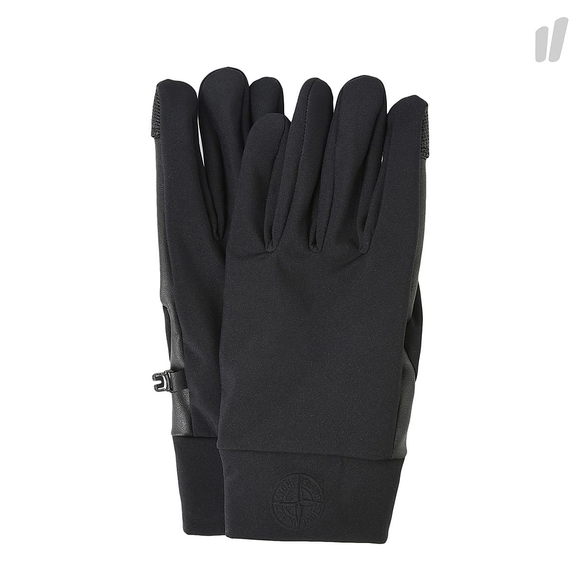 Stone Island gloves Black Gloves 92280.V0029 | Overkill