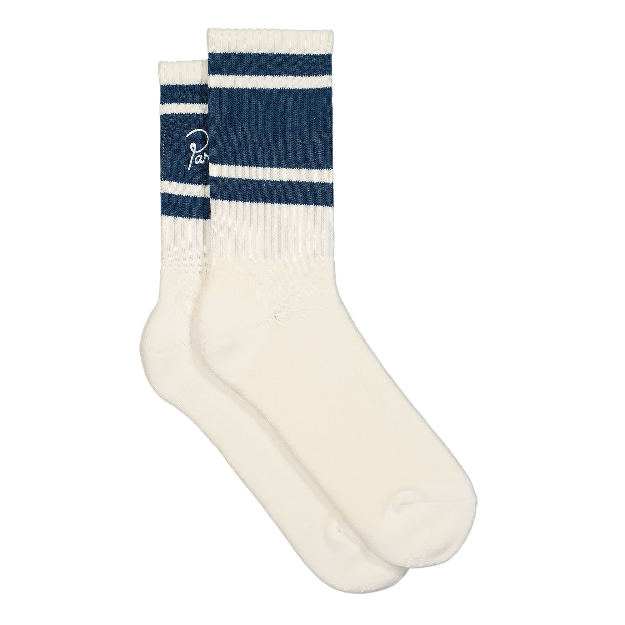 Parra 2 Tone Crew Socks Green Socks Material | Overkill