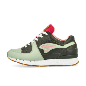 KangaROOS Coil-R1 Adam Green-Red Low Top Sneakers 4702L 000 8000 | Overkill