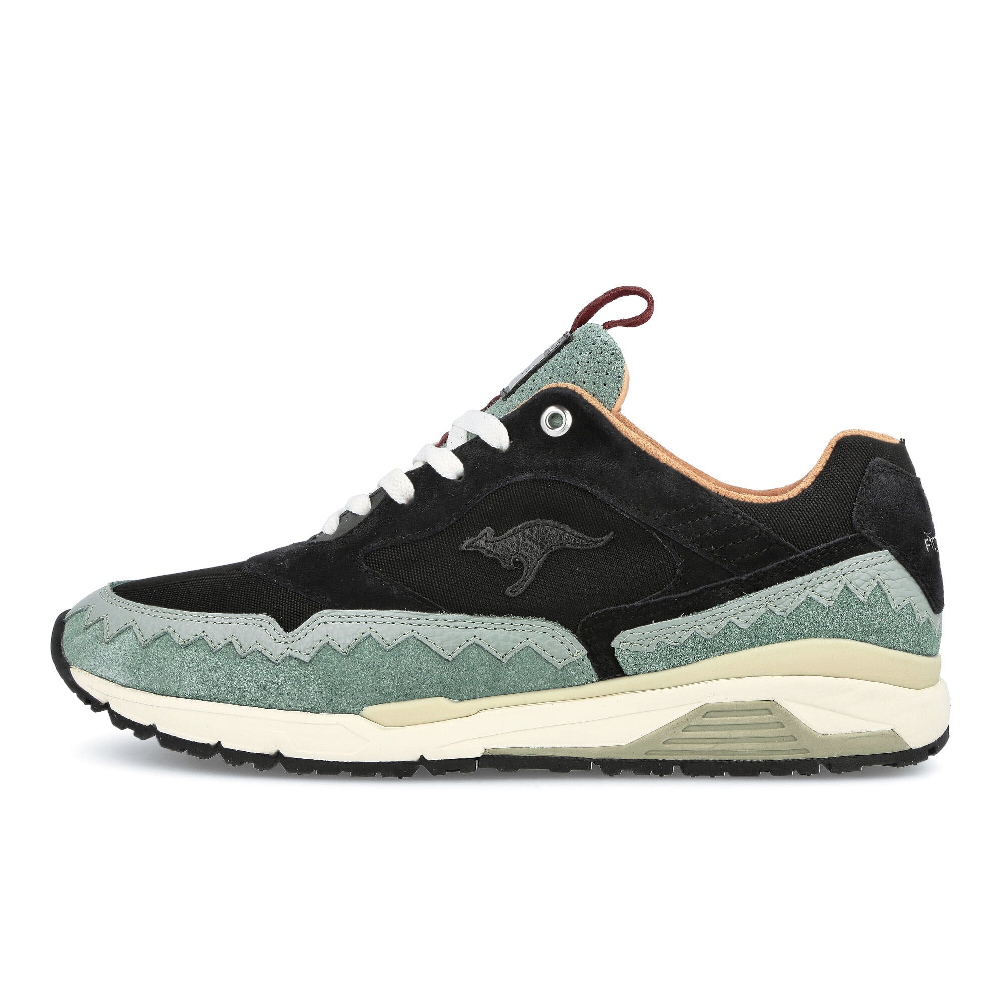 KangaROOS Footshop x KangaROOS Jubilee Jet Black-Mint Sneakers 4704F 000 5068 | Overkill