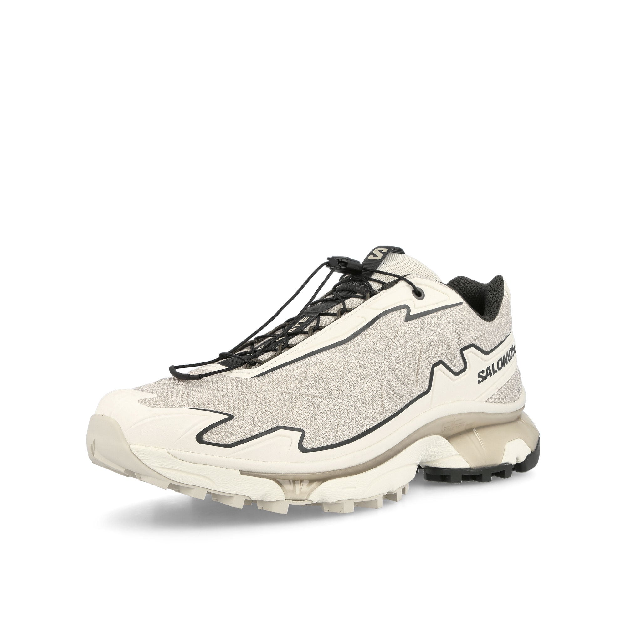 Salomon XT-Slate Advanced Vanilla Ice-Rainy Day-Peat Sneakers Close Up | Overkill