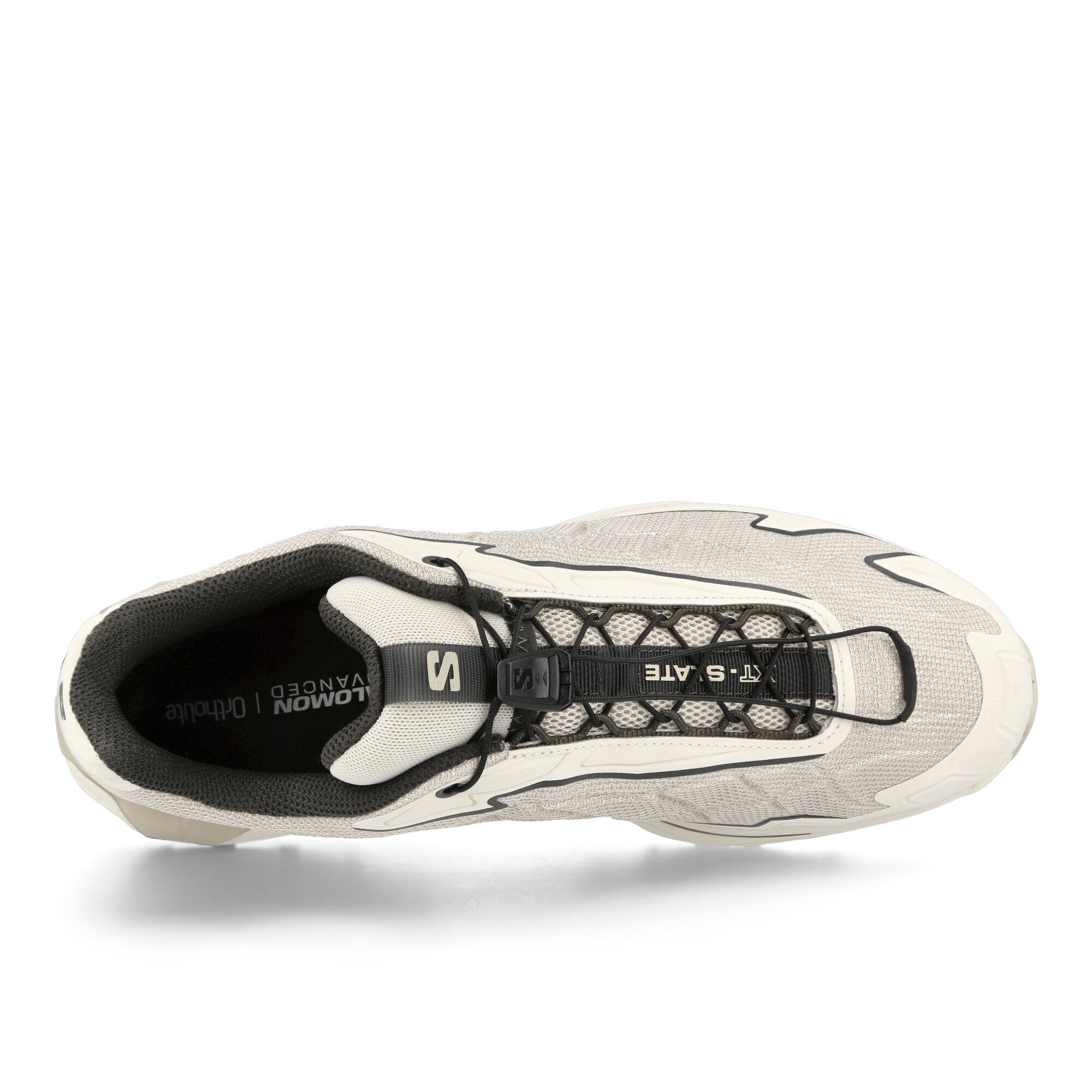 Salomon XT-Slate Advanced Vanilla Ice-Rainy Day-Peat Sneakers Detailfoto | Overkill